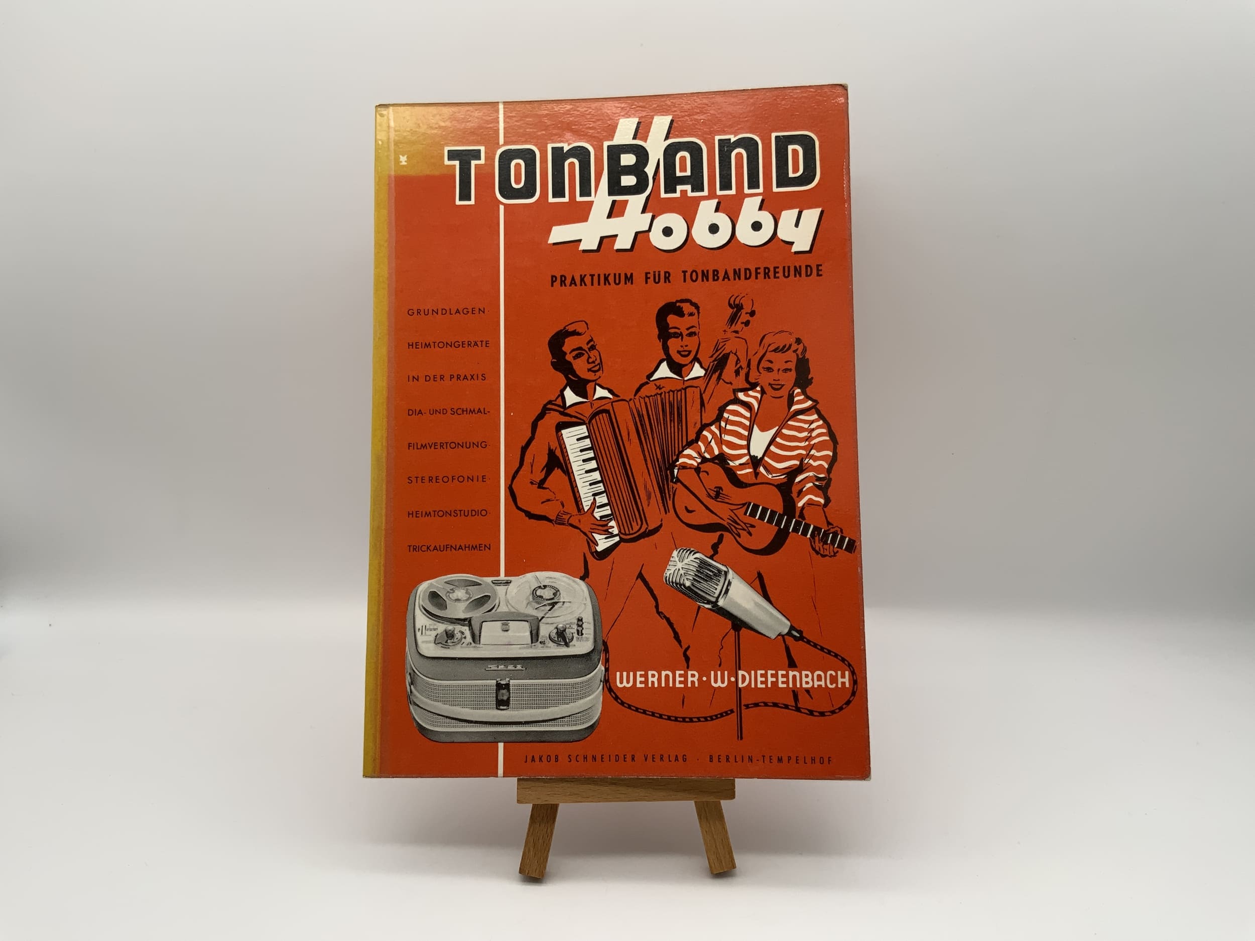 Tape Recorder Hobby Practical Course for Tape Recorder Enthusiasts Instructions (German)