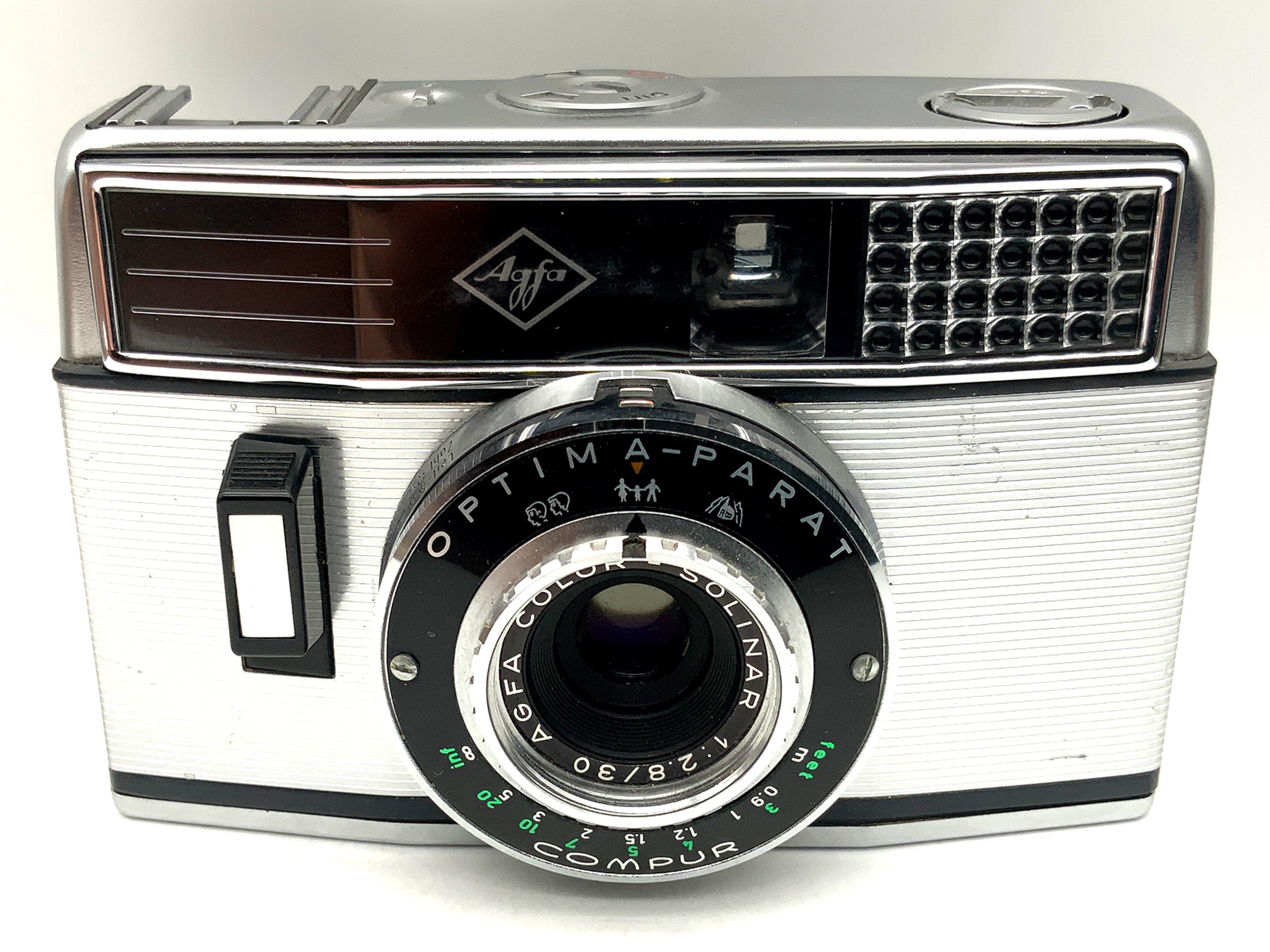 Agfa Optima-Parat viewfinder camera with Color Solinar 1:2.8/30 analog camera
