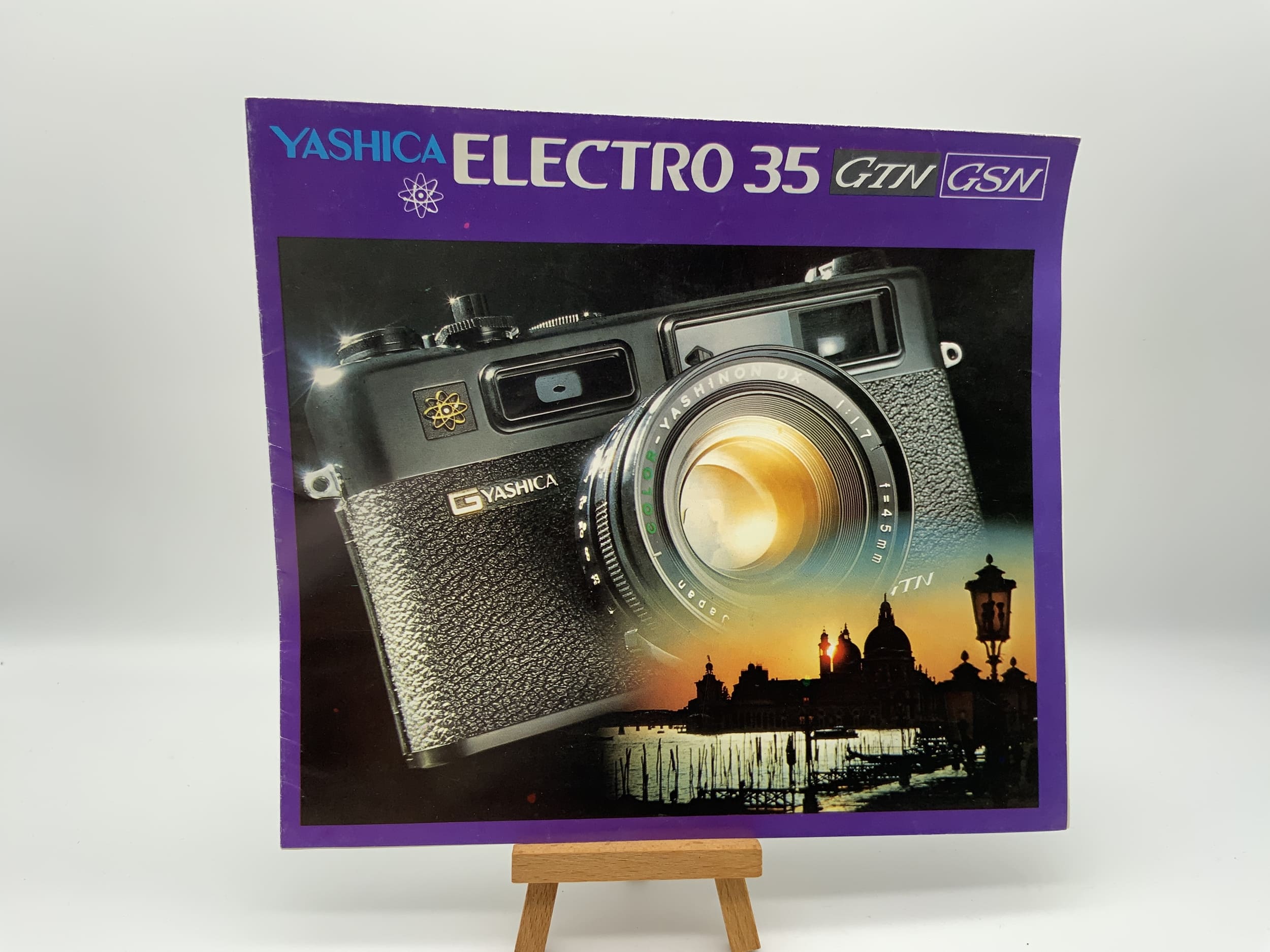 Brochure Yashica Electro 35 GTN GSN (allemand)