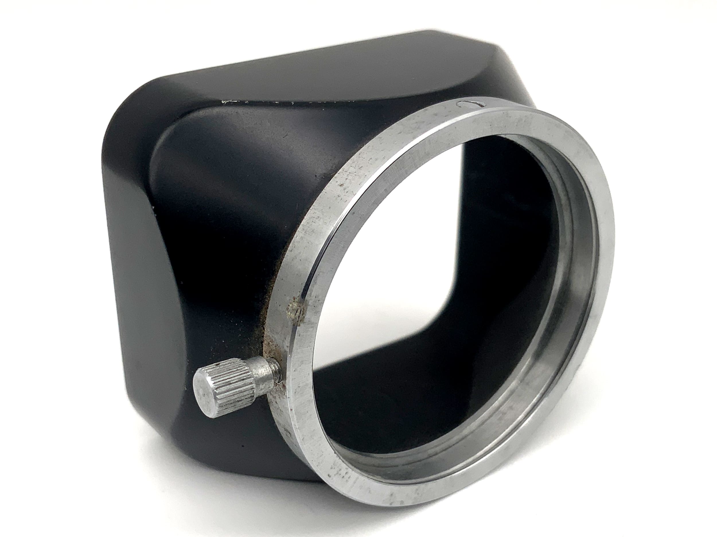 Konihood 37mm inner diameter lens hood, metal, Konica sun visor