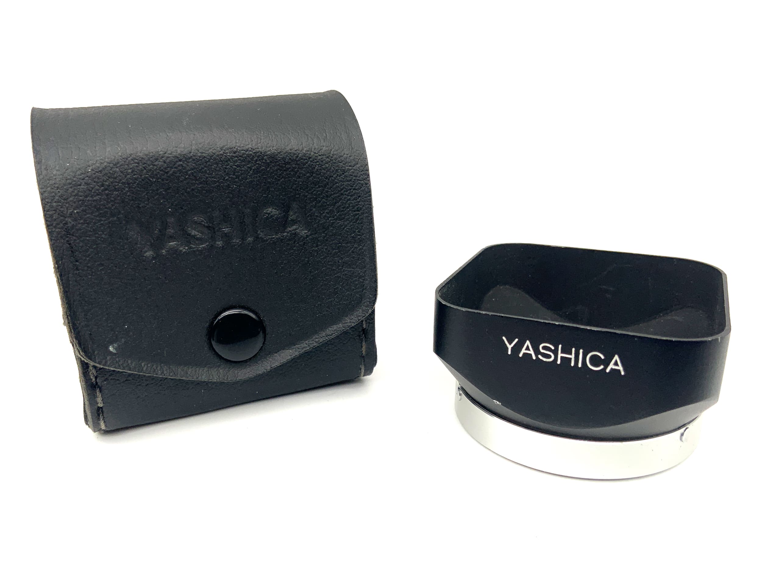 Yashica Mat 124G Metal Lens Hood with Pocket