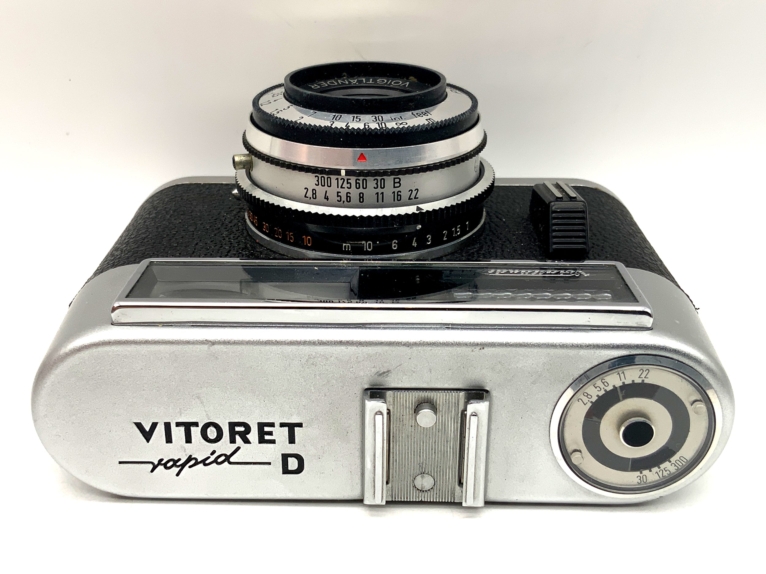 Voigtländer Vitoret rapid D viewfinder camera with Color Lanthar 2.8/40 Prontor 300