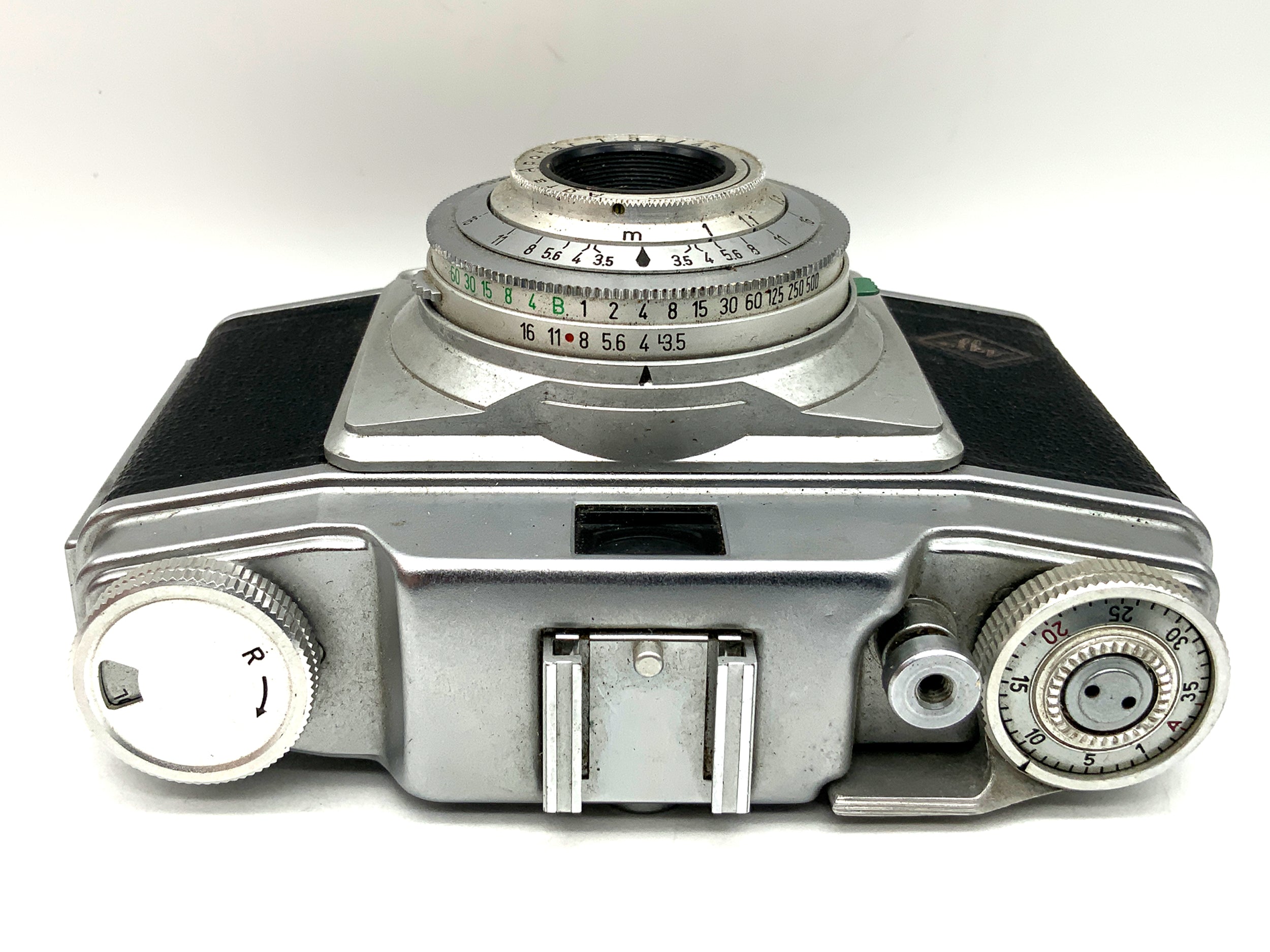 Agfa Silette viewfinder camera with Apotar 1:3.5/45 Compur-Rapid analog camera