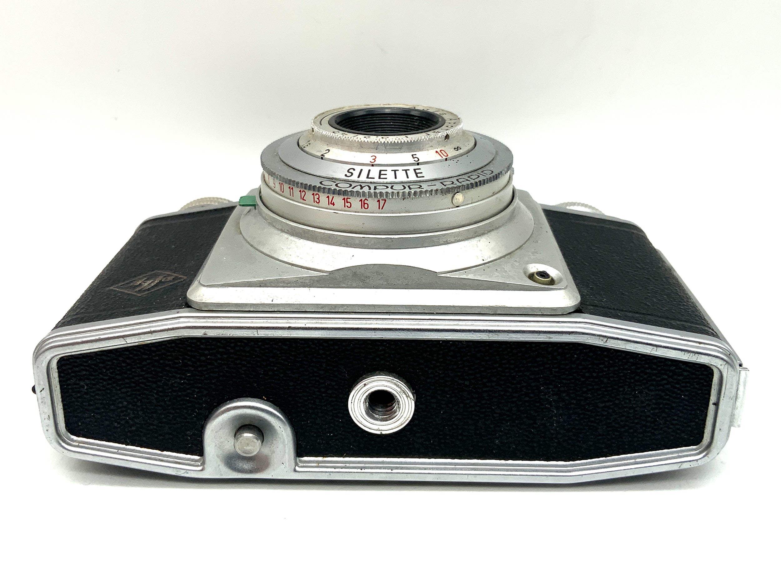 Agfa Silette viewfinder camera with Apotar 1:3.5/45 Compur-Rapid analog camera