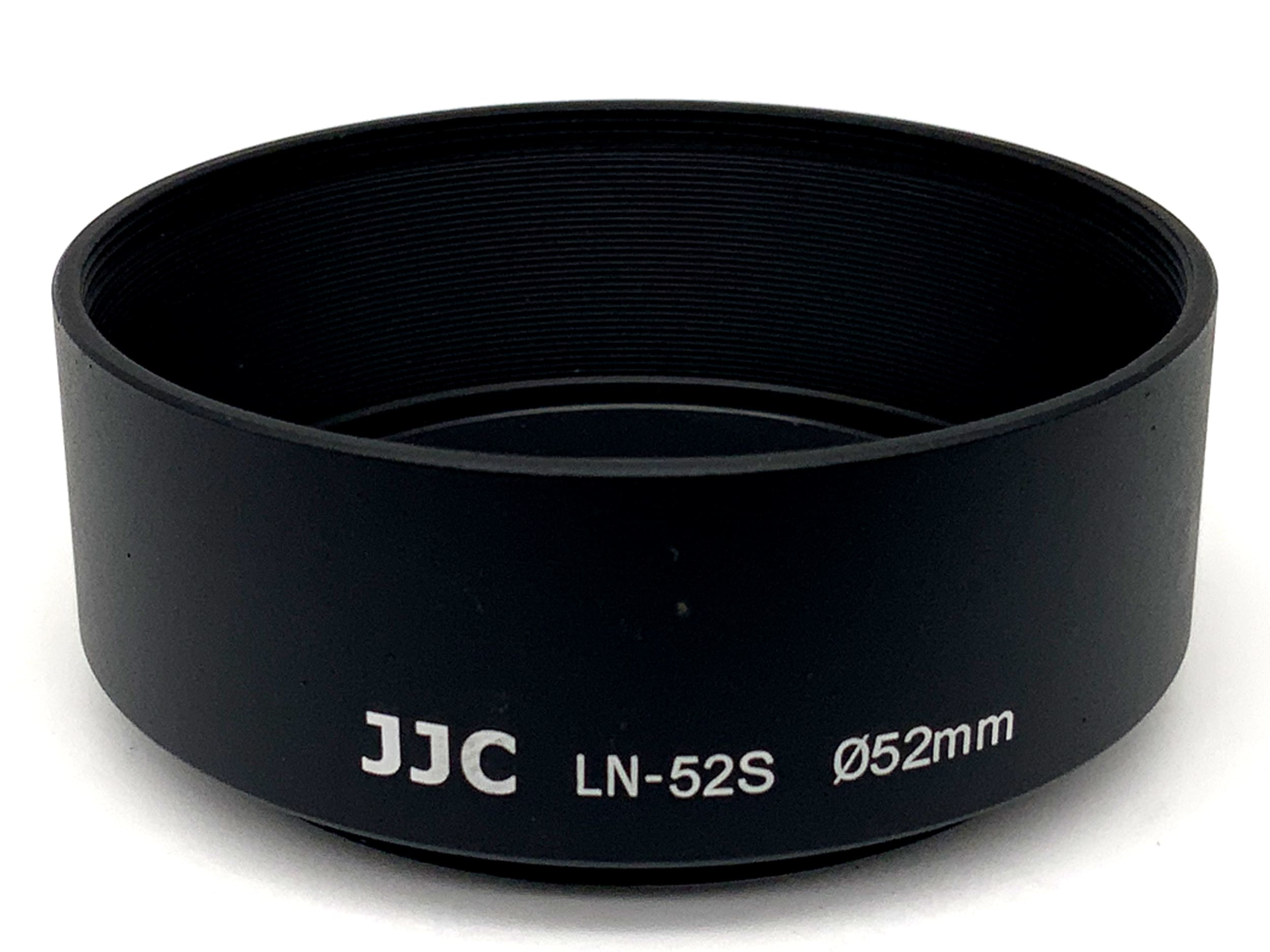 JJC LN-52S Lens Hood 52mm Metal Lens Hood Sunshade