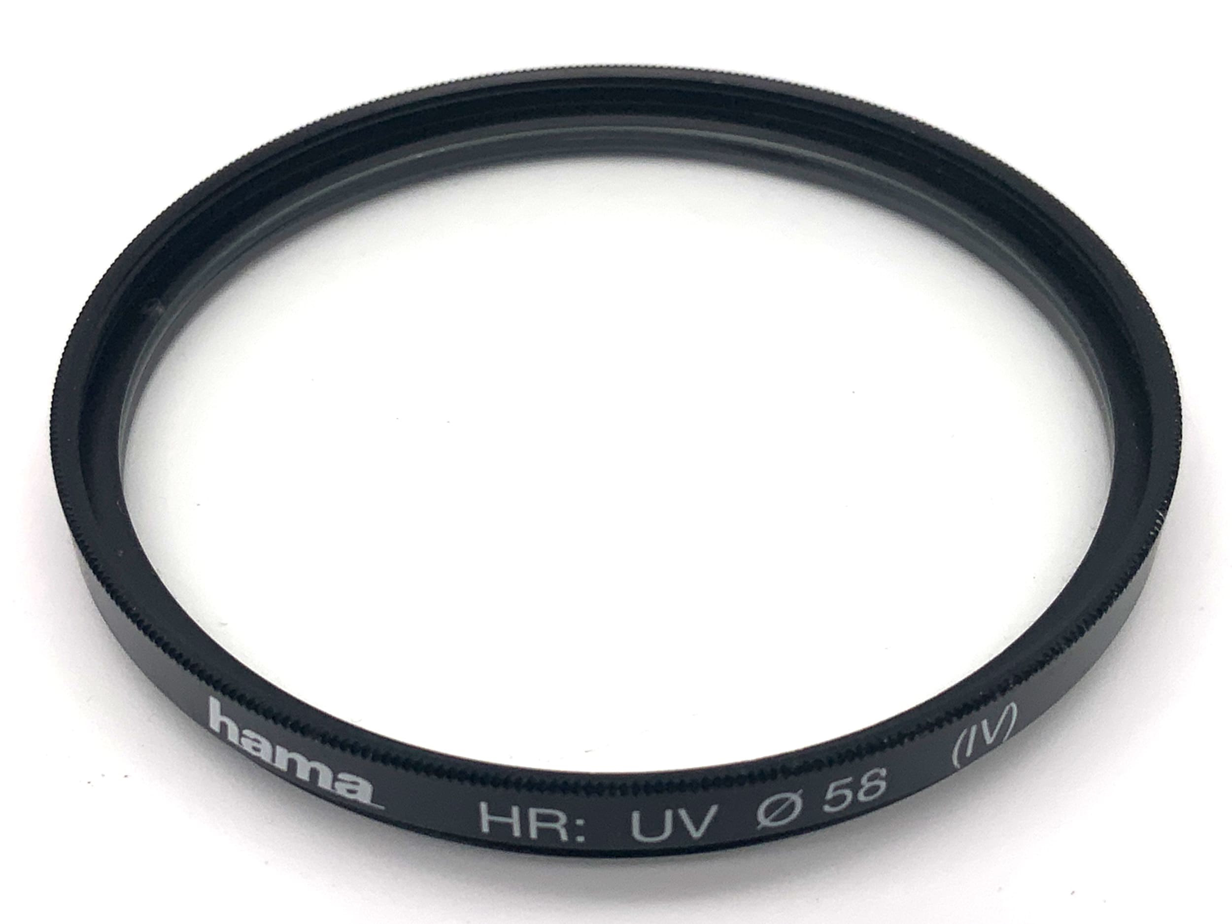 Hama UV HR: UV (IV) Filter 58mm Kreisförmig Filtergewinde