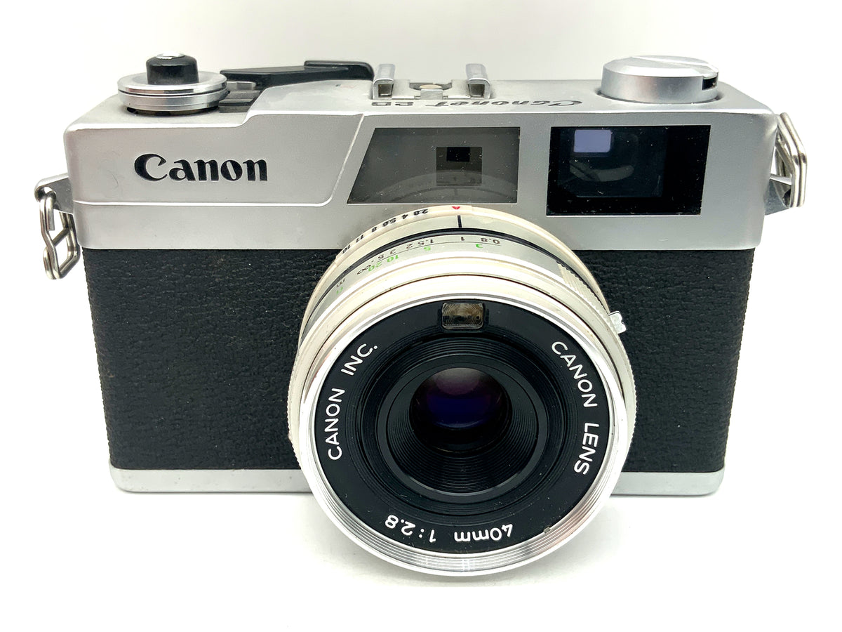 Appareil photo Canon Canonet 28 à visée directe avec objectif Canon 40 mm 1:2.8 (appareil photo argentique)