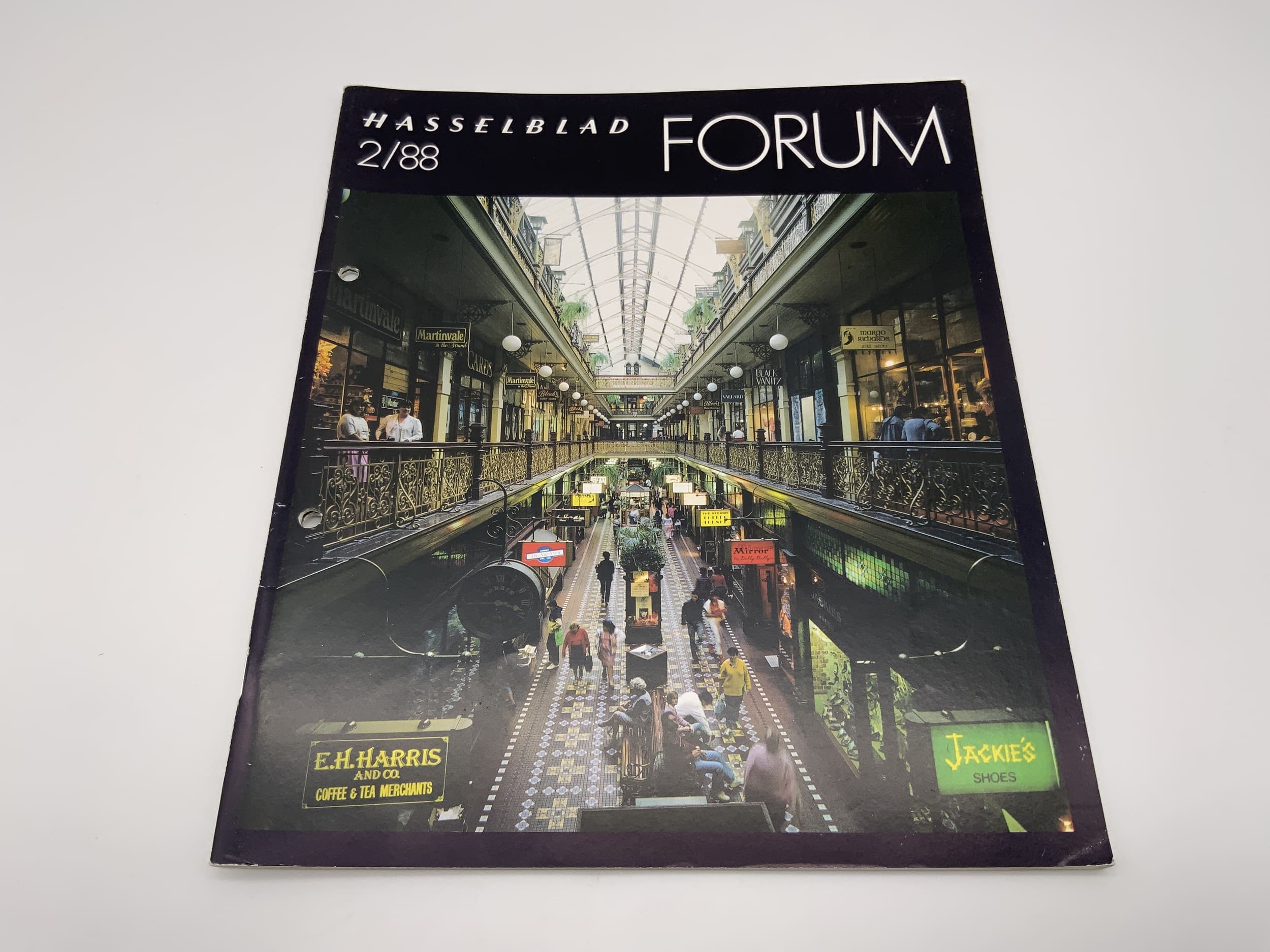 Hasselblad Forum 2/88 Livret d'information Brochure Magazine (anglais)
