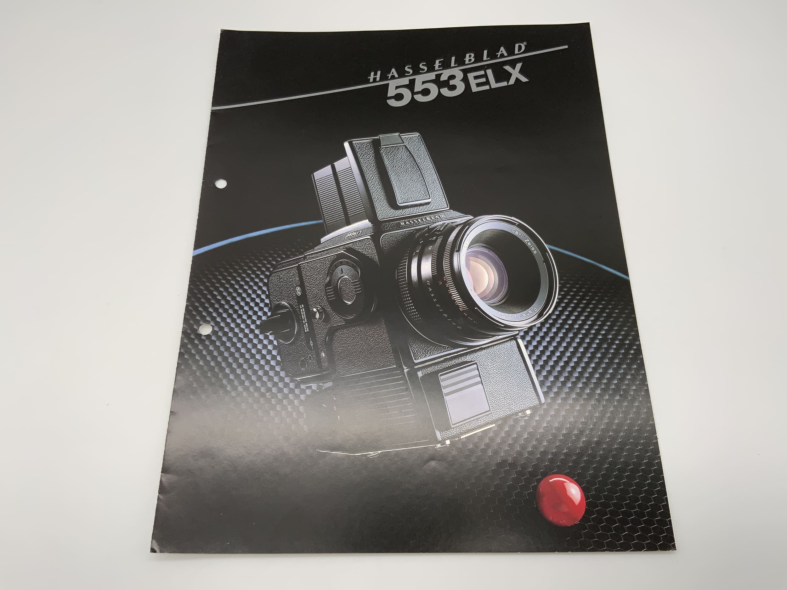 Hasselblad 553 ELX Information Booklet Brochure English Booklet Prospectus Magazine