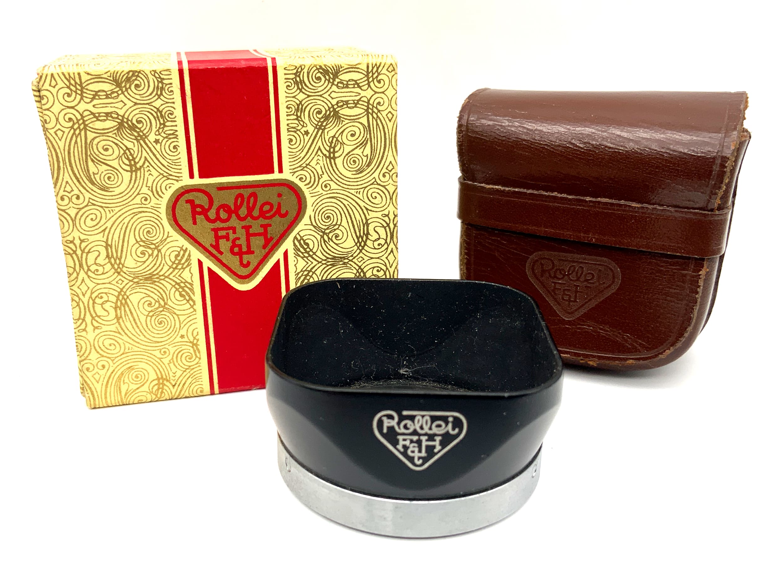 Rollei Bay I Lens Hood Bayonet I RI black with bag, original packaging, sunshade