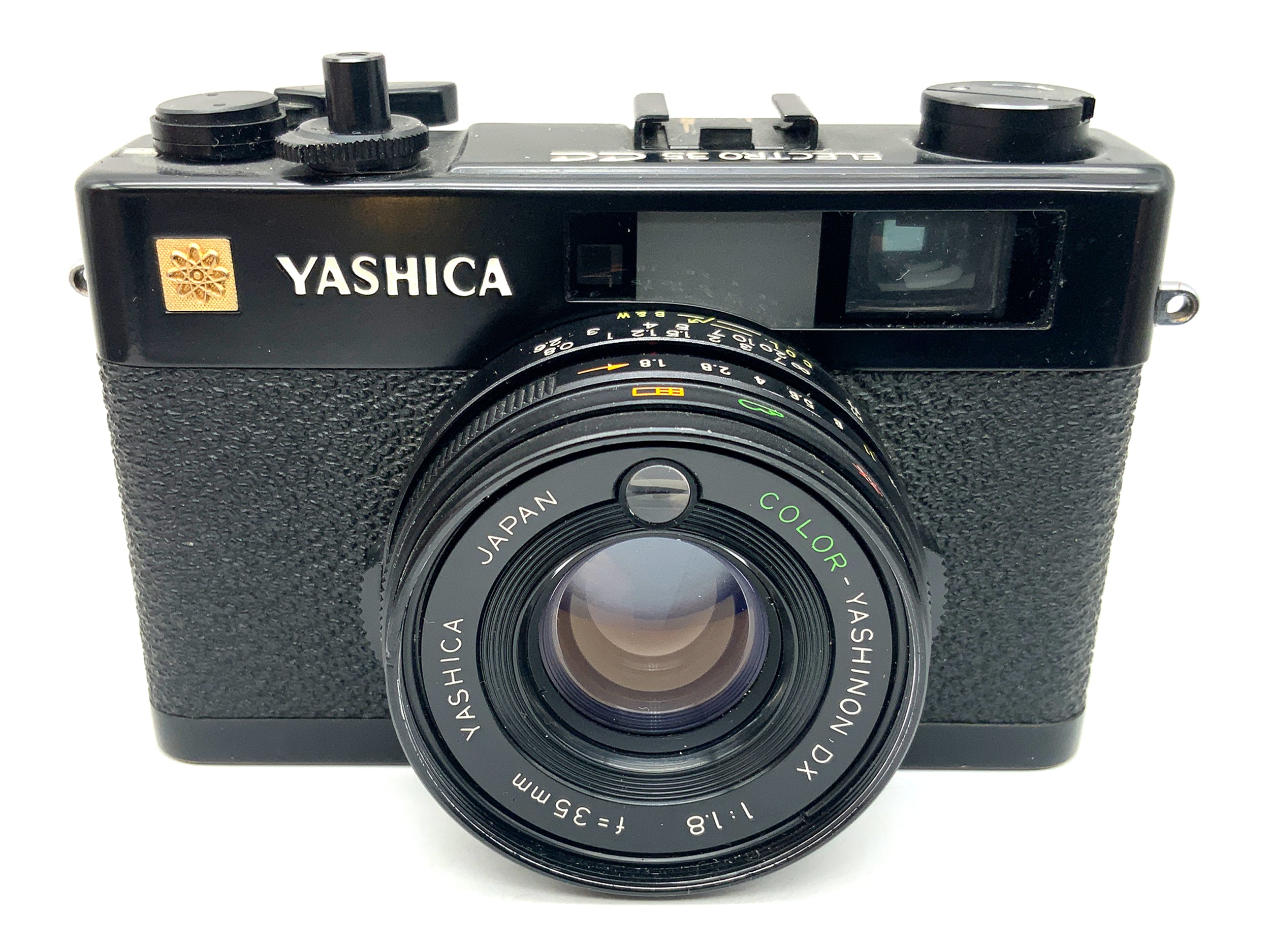 Yashica Electro 35 CC viewfinder camera Color Yashinon DX 1:1.8 f=35mm analogue camera