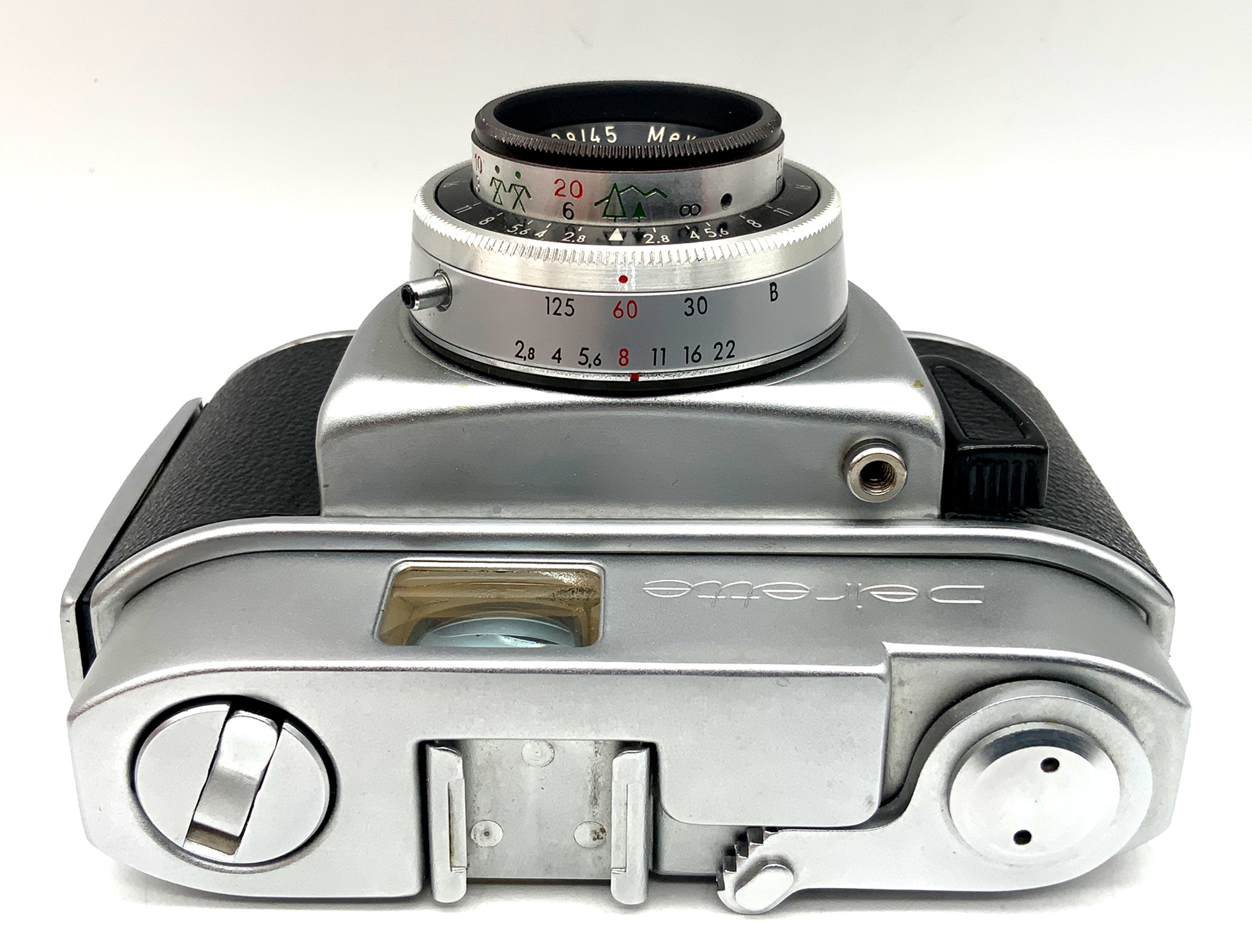 Beier Beirette viewfinder camera with Meyer Optik Domiplan 2.8/45 Priomat analog camera