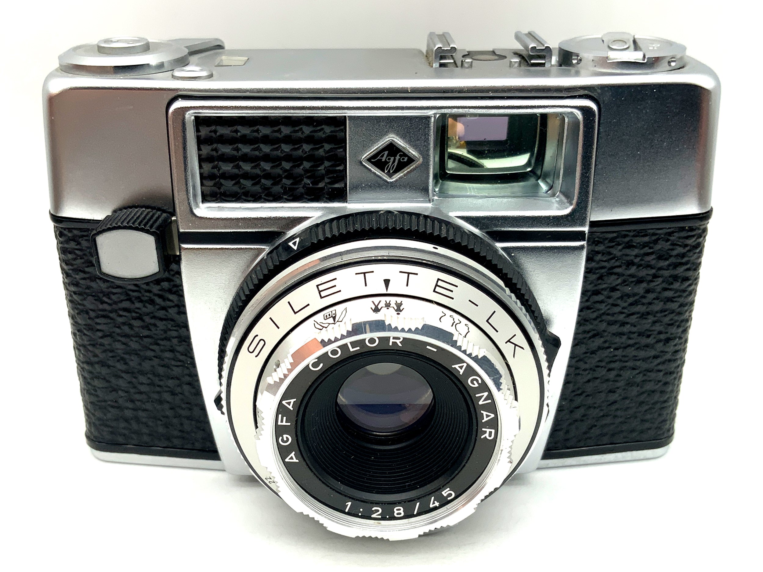 Agfa Silette-LK viewfinder camera with Color Agnar 1:2.8/45 analog camera