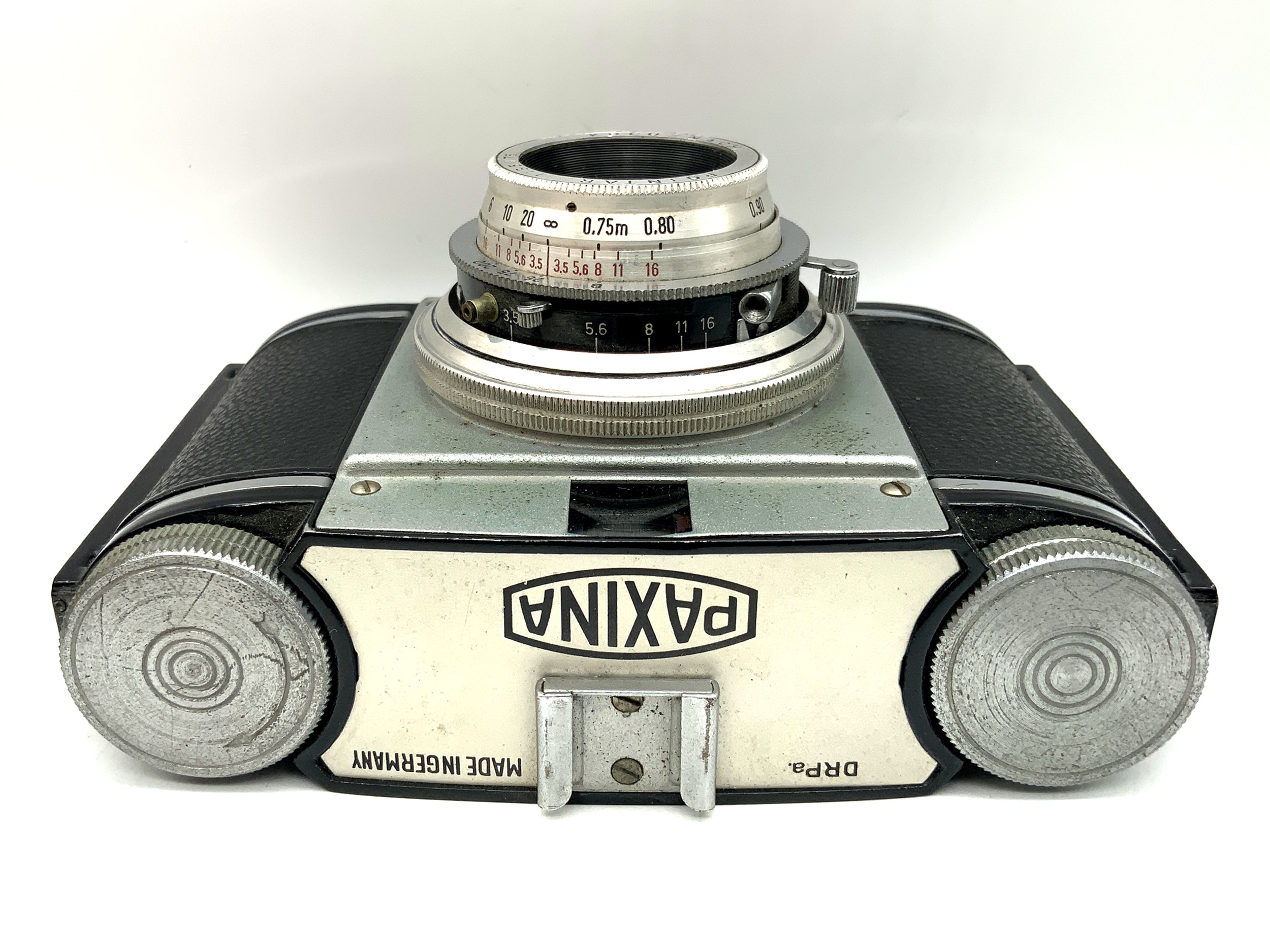 Braun Paxina viewfinder camera with Pointar 1:3.5/75 Vario compact camera analog camera