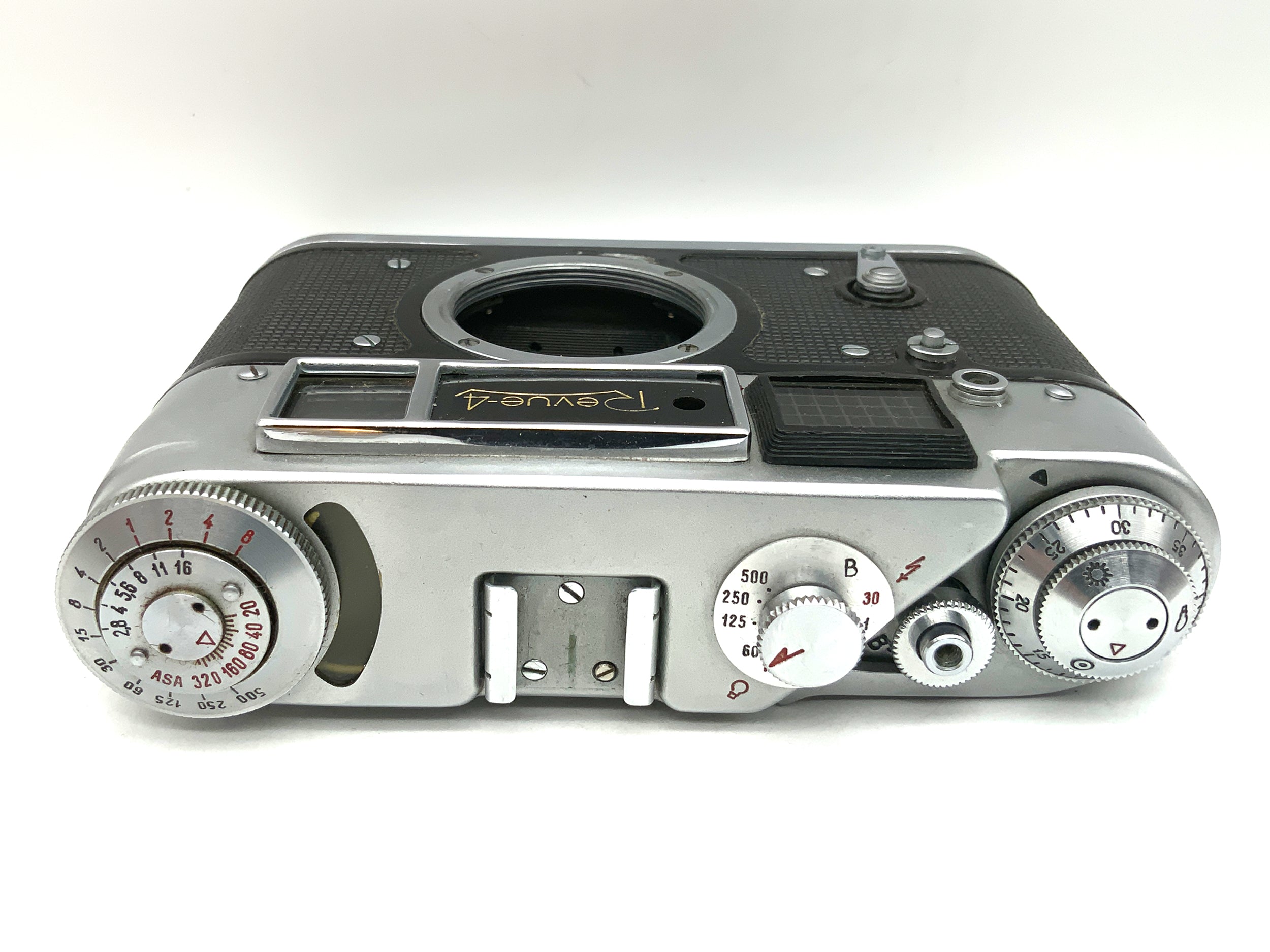 Revue 4 viewfinder camera! Light meter defective! Compact camera, analog camera (M39)