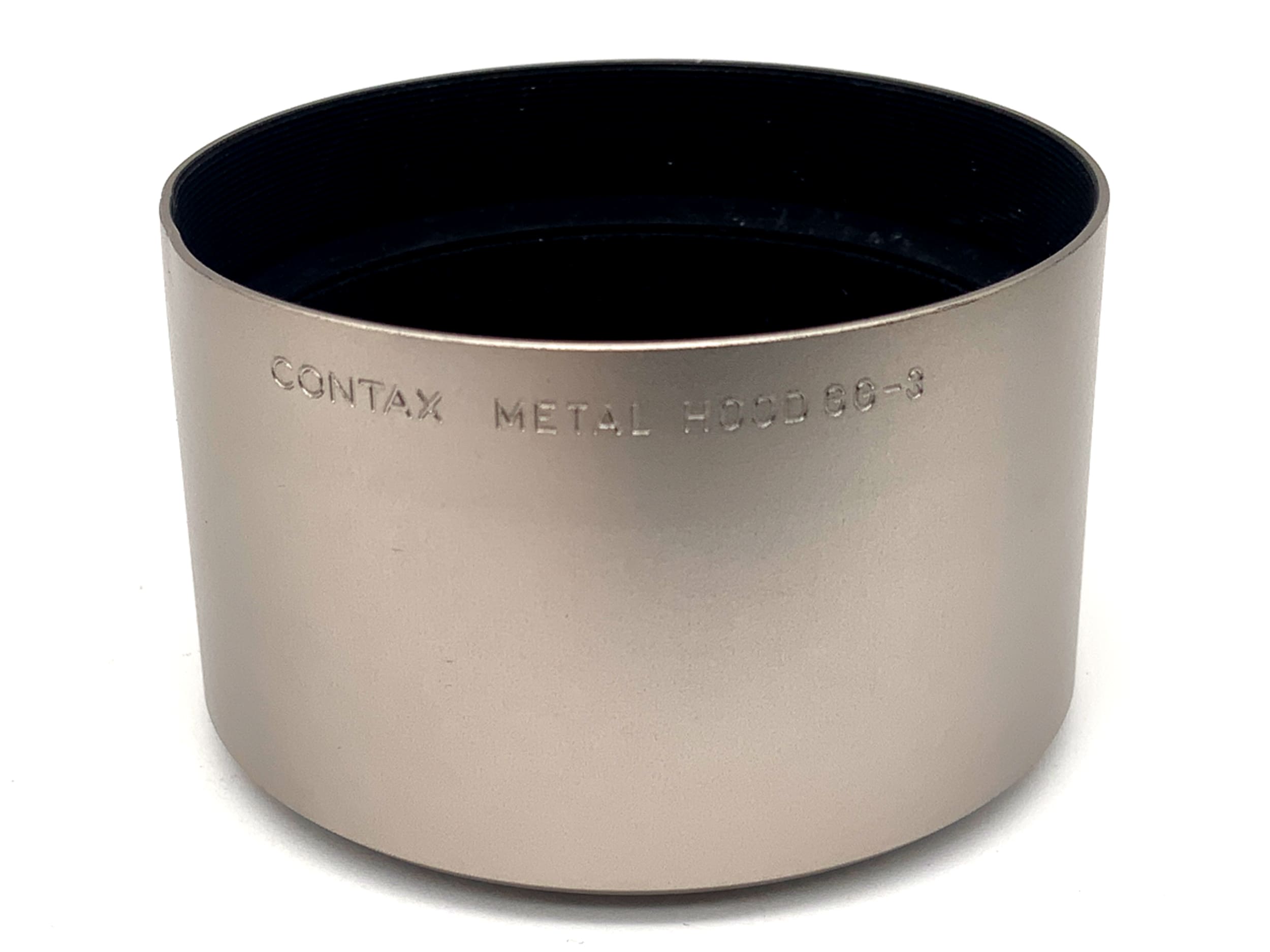 Contax GG-3 Lens Hood Metal Hood Silver for Sonnar 90mm f/2.8