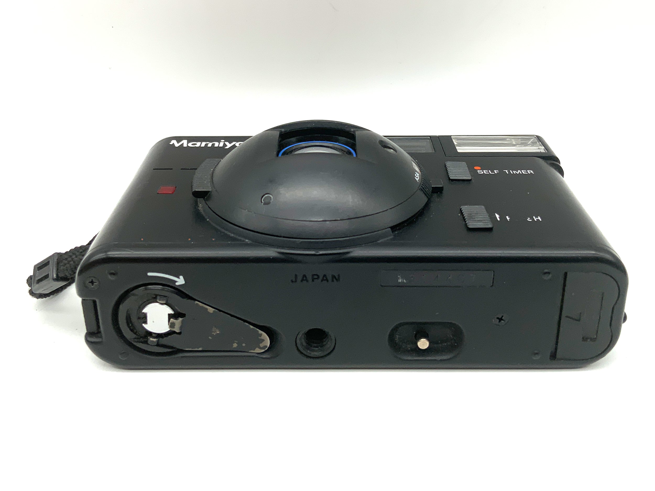 Appareil photo compact Mamiya U Point&amp;Shoot avec retardateur ! Flash défectueux ! Appareil photo analogique