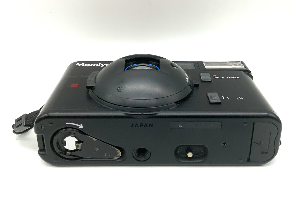 Appareil photo compact Mamiya U Point&amp;Shoot avec retardateur ! Flash défectueux ! Appareil photo analogique