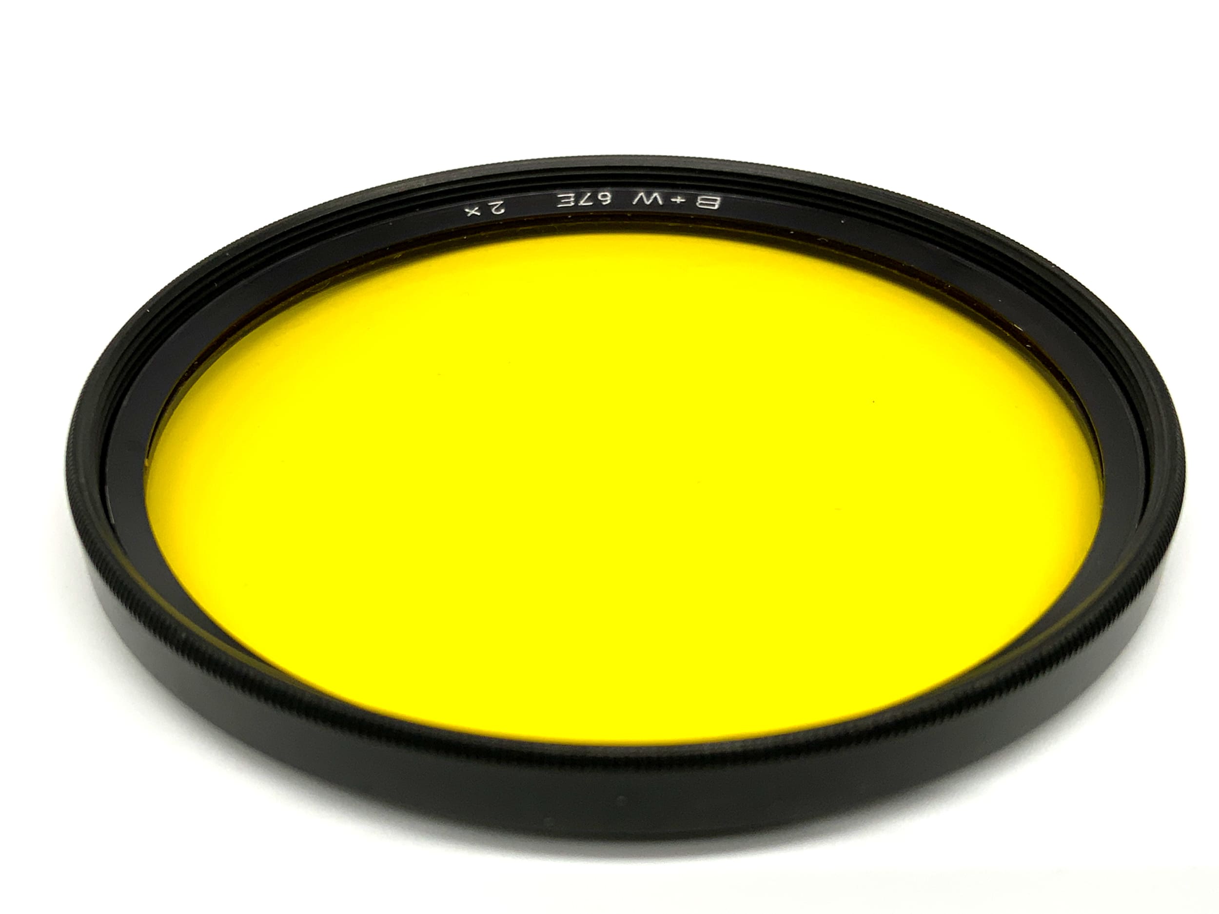 B+W Farbfilter 67E 2x gelb yellow Filter 67mm Kreisförmig Filtergewinde