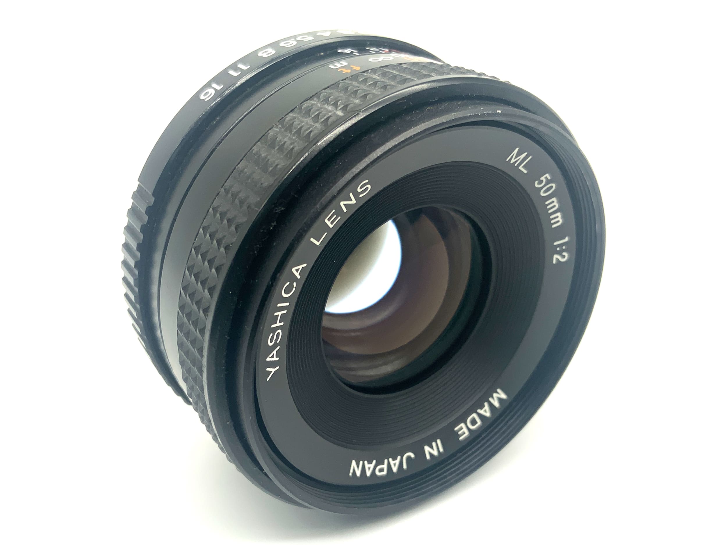 Yashica ML 50mm 1:2 Objektiv Festbrennweite (Yashica / Contax)