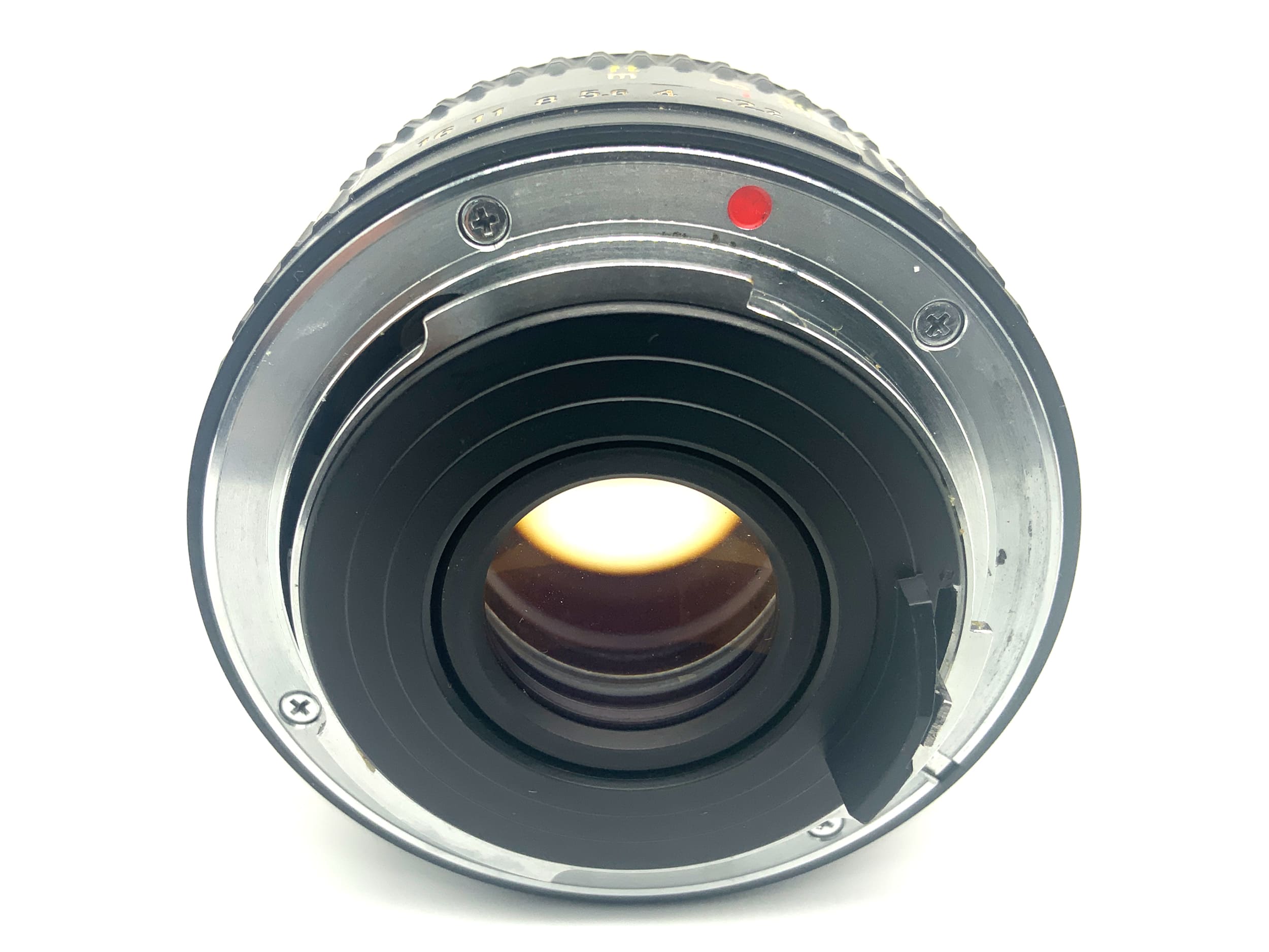 Ricoh Riconar 55mm 1:2.2 Objektiv Festbrennweite (Pentax K) Text lesen!