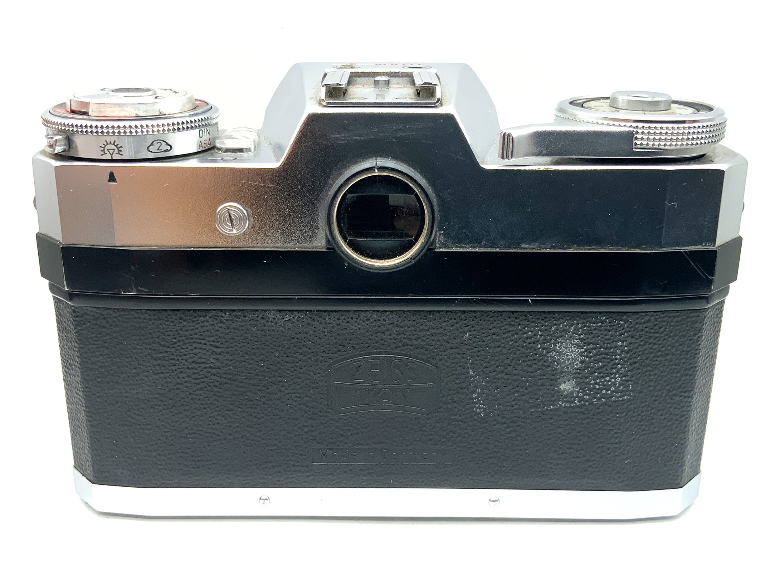 Appareil photo reflex Zeiss Ikon Contaflex Super B avec objectif Tessar 2.8/50 Synchro Compur X 35 mm analogique