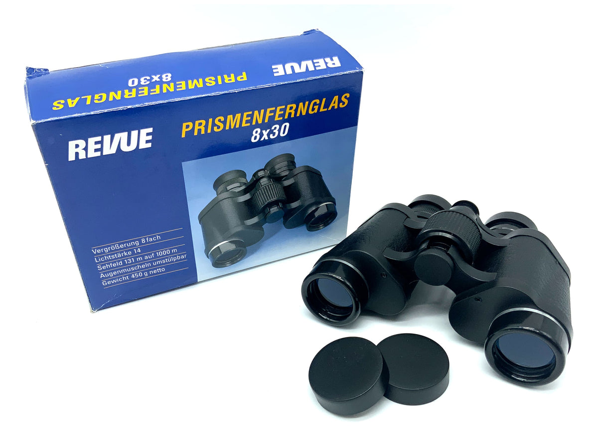 Revue 8x30 Fernglas 131m/1000m in OVP Binocular Feldstecher Vogelbeobachtung