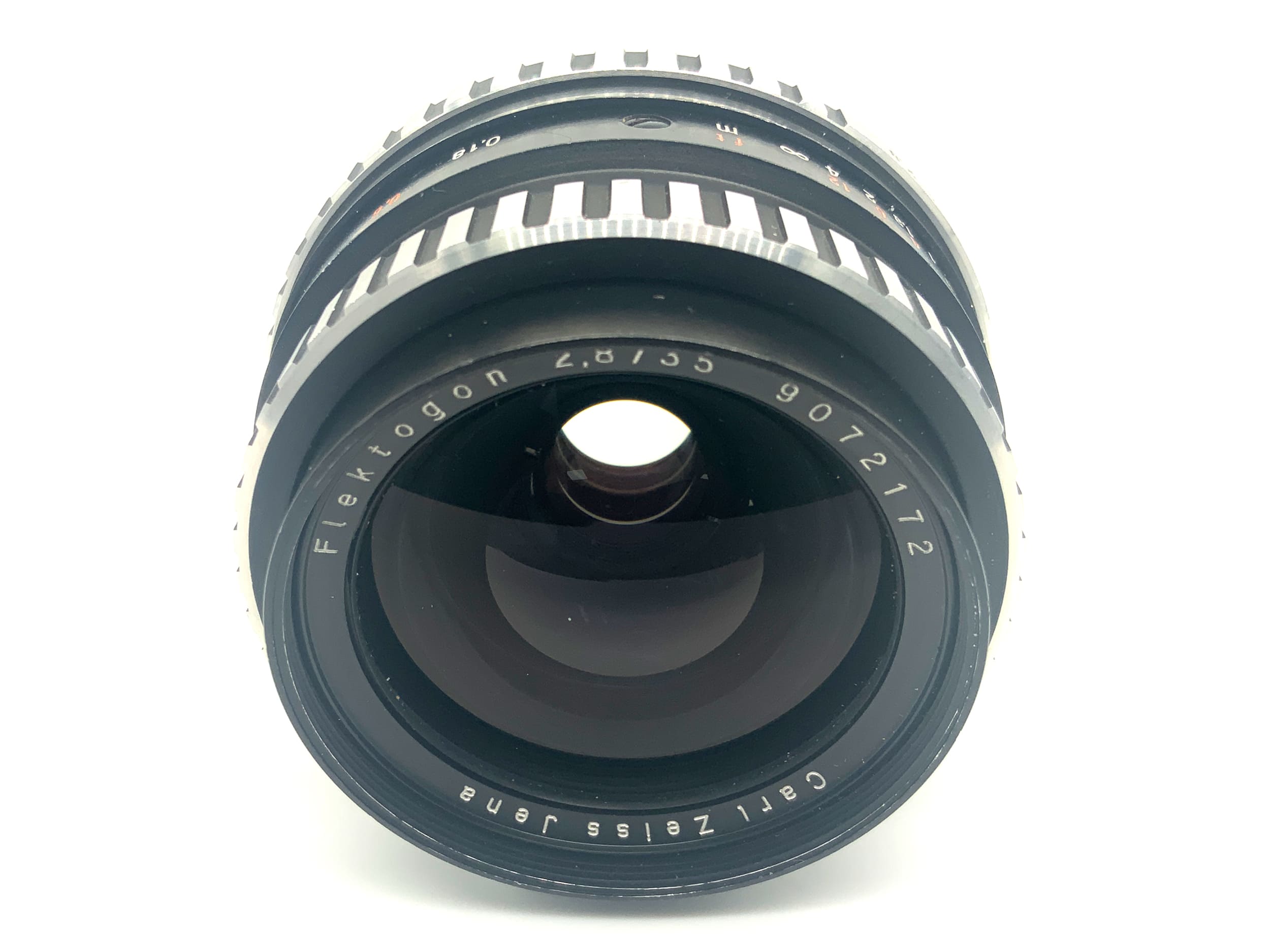 Carl Zeiss Jena Flektogon 35mm 1:2.8 Objektiv Zebra Festbrennweite (EXA)