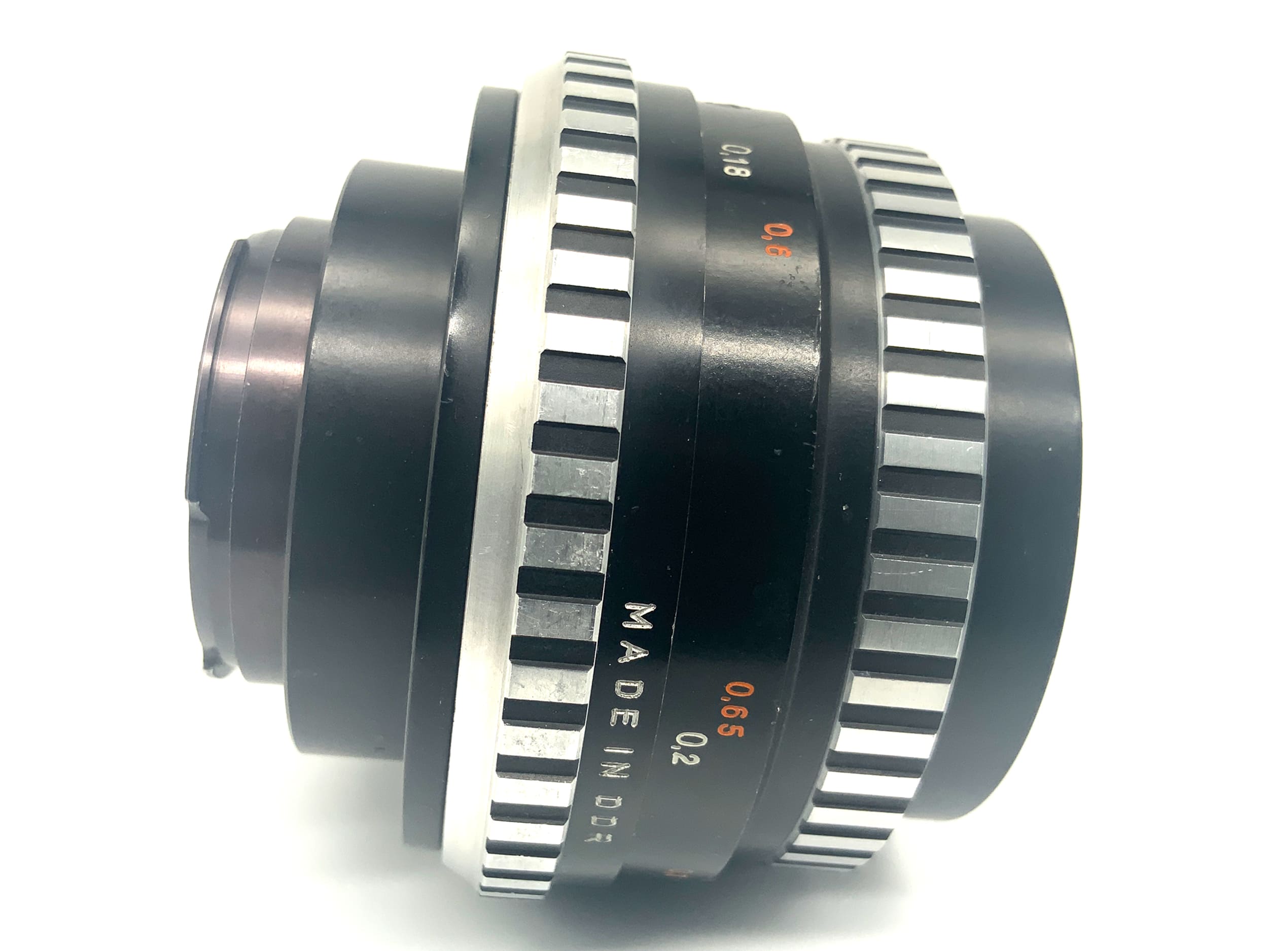 Carl Zeiss Jena Flektogon 35mm 1:2.8 Objektiv Zebra Festbrennweite (EXA)