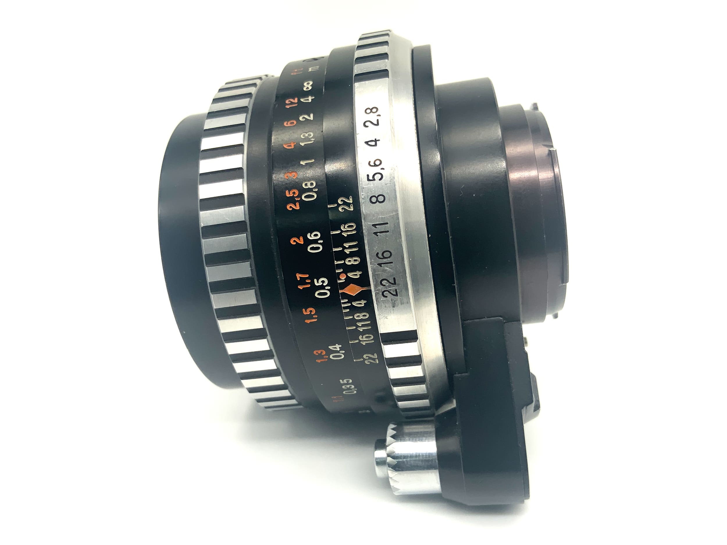 Carl Zeiss Jena Flektogon 35mm 1:2.8 Objektiv Zebra Festbrennweite (EXA)