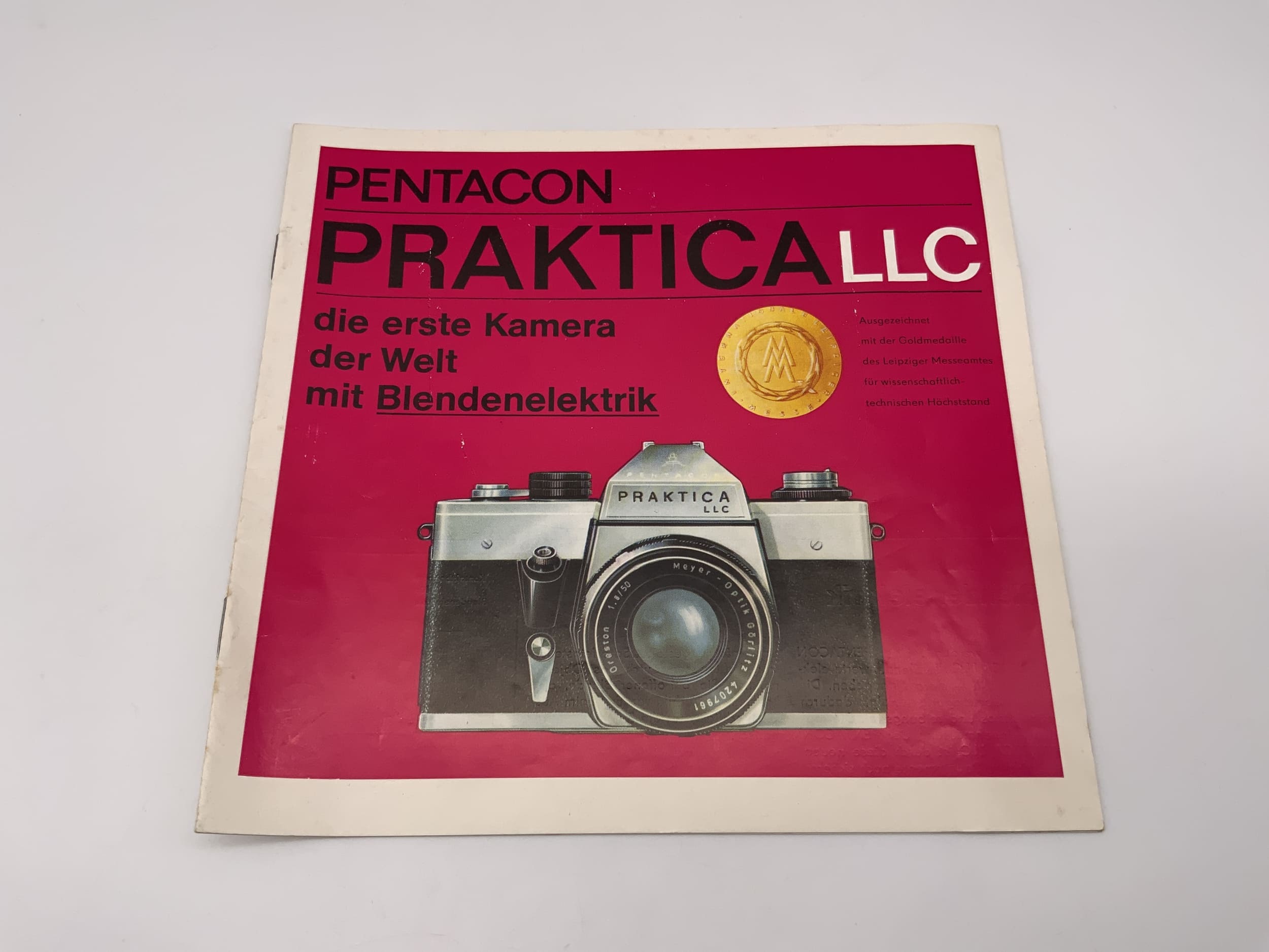 Pentacon Praktica LLC Brochure German Magazine