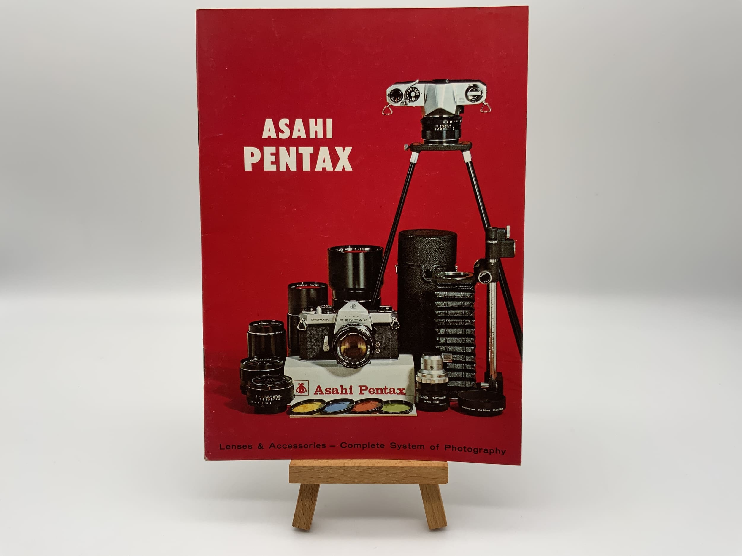 Pentax Asahi Lenses &amp; Accessories Brochure Catalog English Magazine