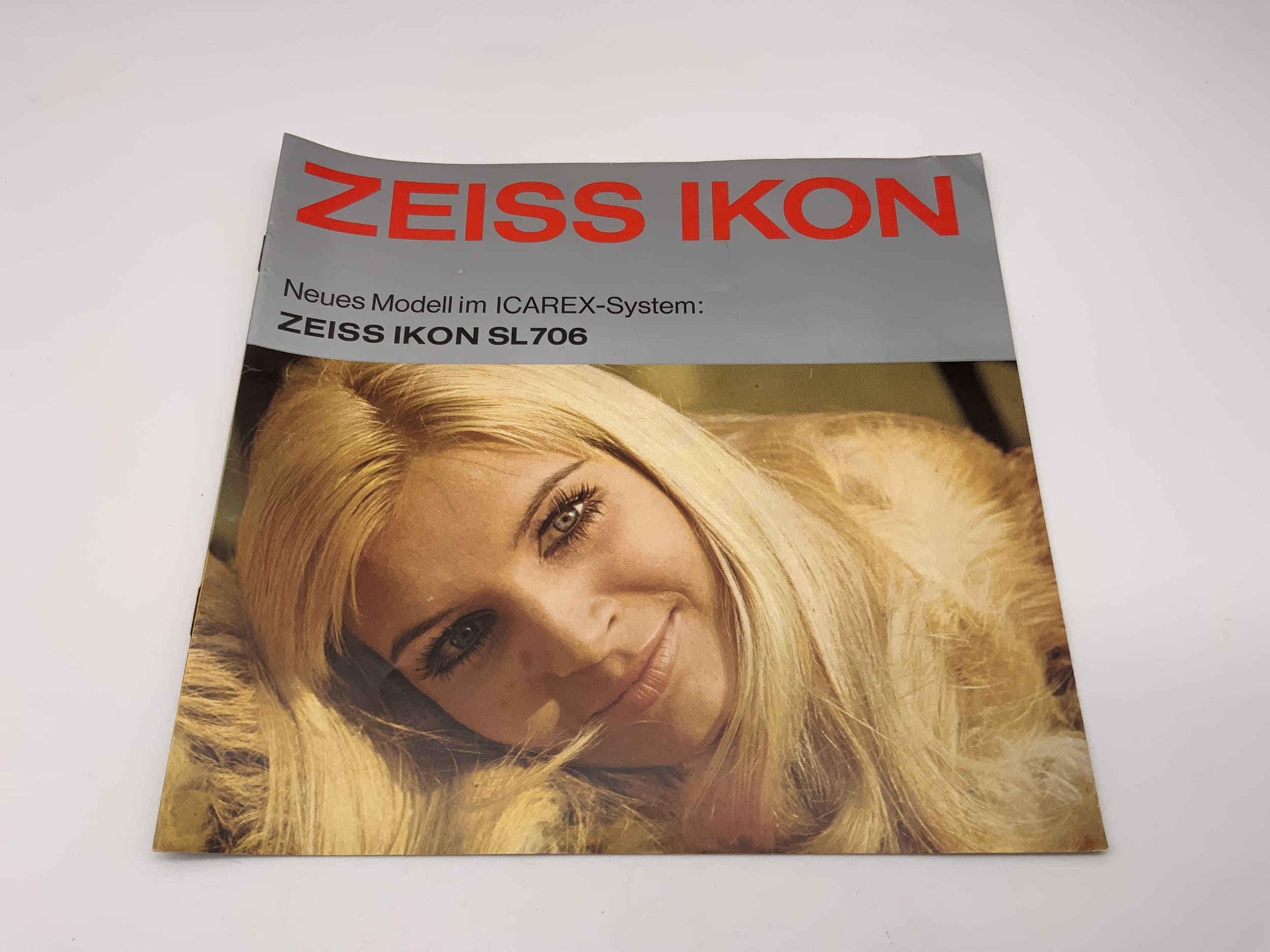 Zeiss Ikon SL706 Icarex Booklet German Instructions for Use