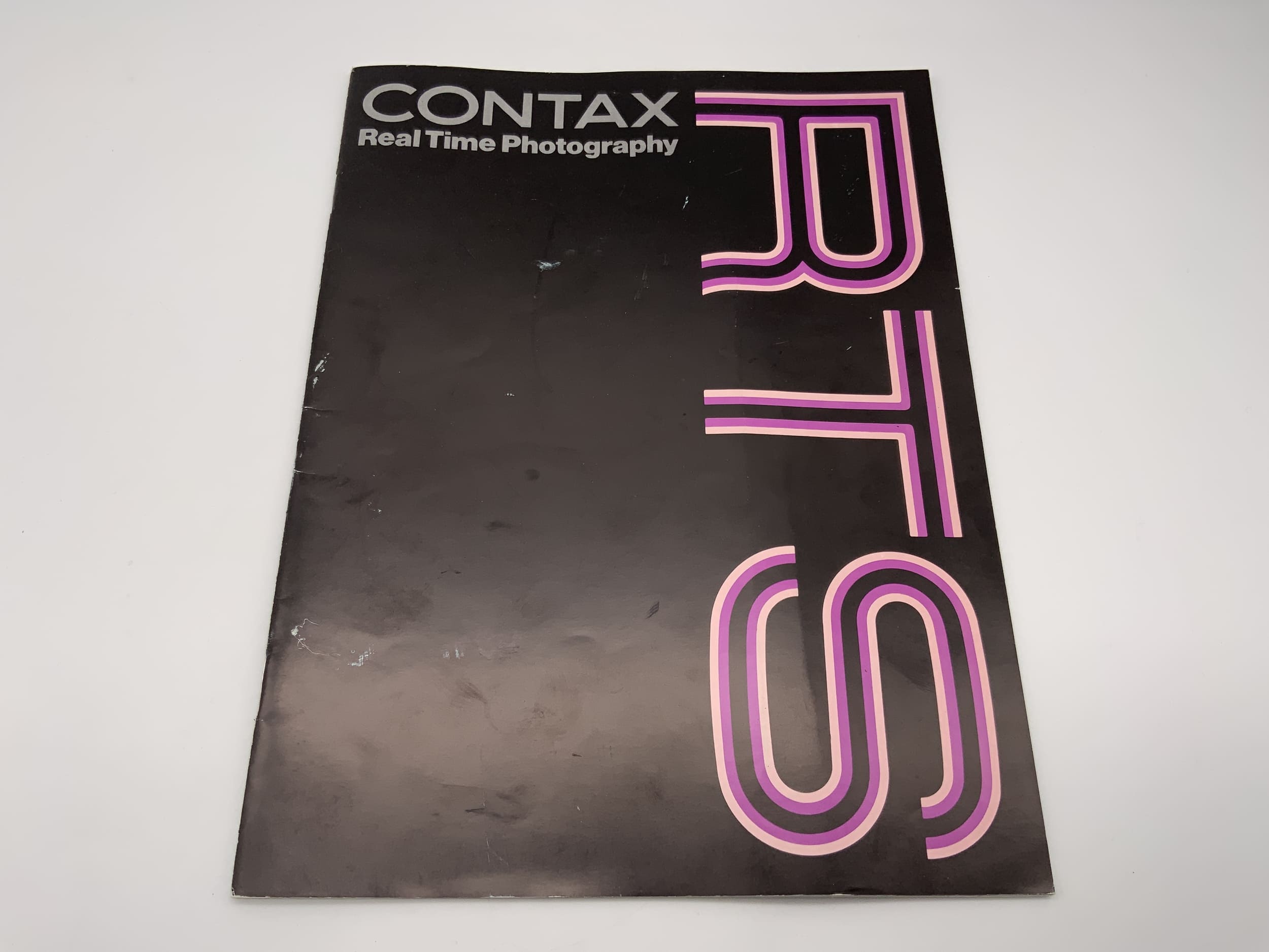 Contax RTS Real Time Photography Brochure Magazine English Manual