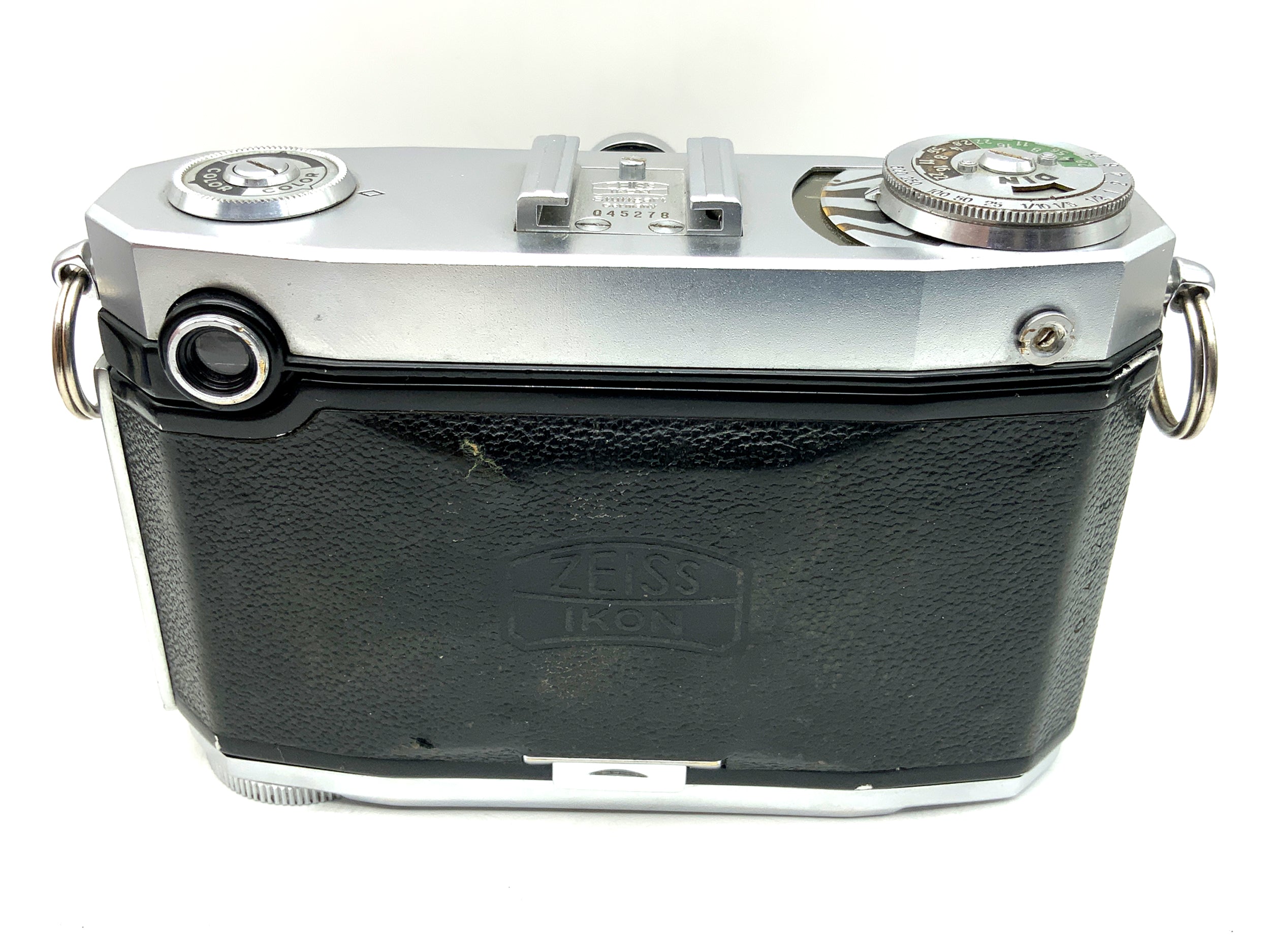 Appareil photo pliant Zeiss Ikon Contessa avec objectif Tessar 2.8/45 rouge T