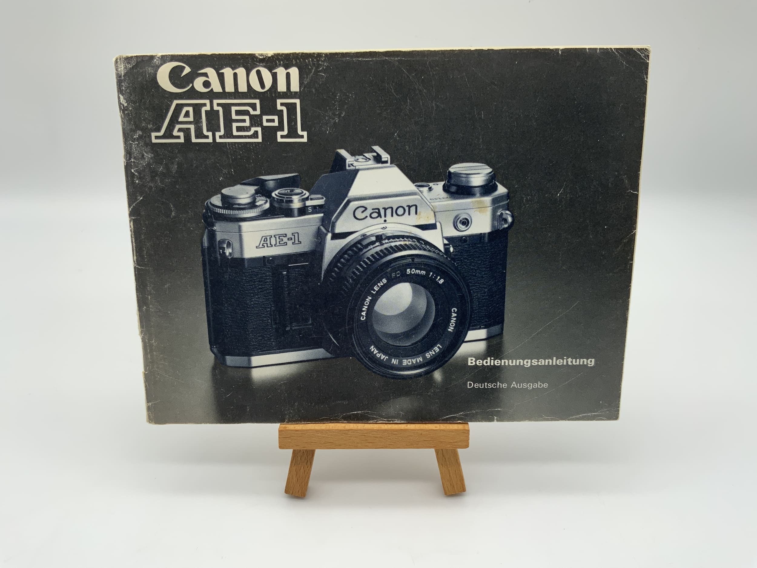 Canon AE-1 User Manual German Instructions for Use