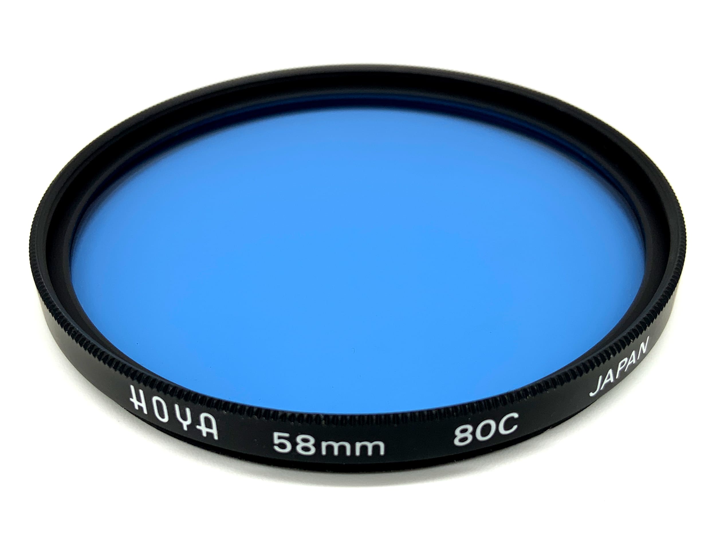 Hoya Farbfilter blau/blue 80C Filter 58mm Kreisförmig Filtergewinde
