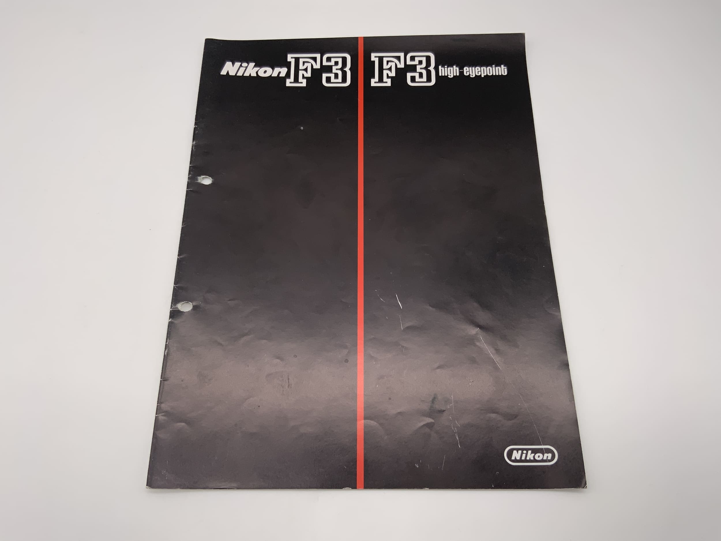 Nikon F3 high eyepoint product information brochure (German) magazine/journal