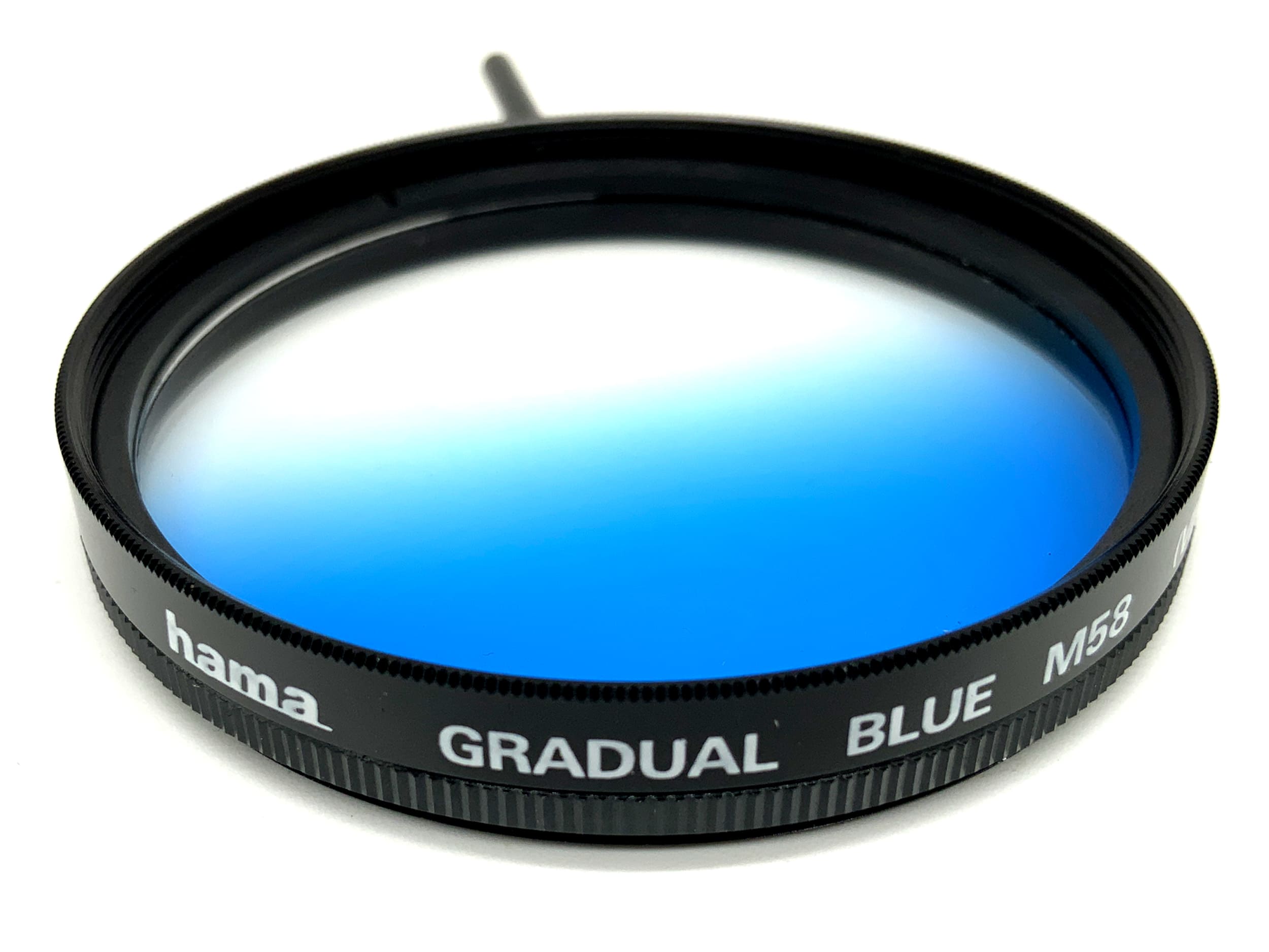 Hama Verlauffilter Gradual blue M58 (VII) Filter 58mm Kreisförmig Filtergewinde