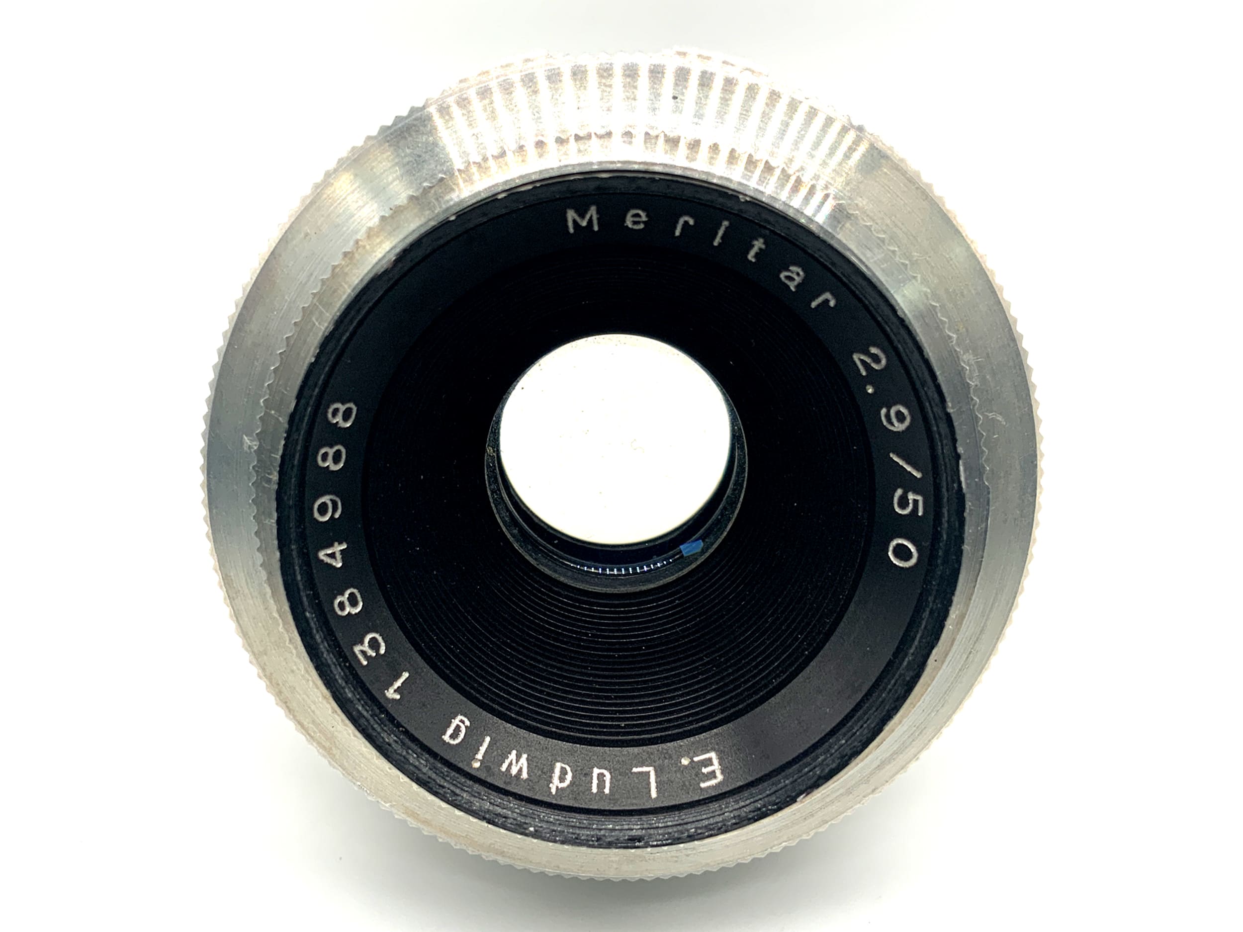 E. Ludwig Meritar 50mm 1:2.9 Objektiv Festbrennweite (EXA)