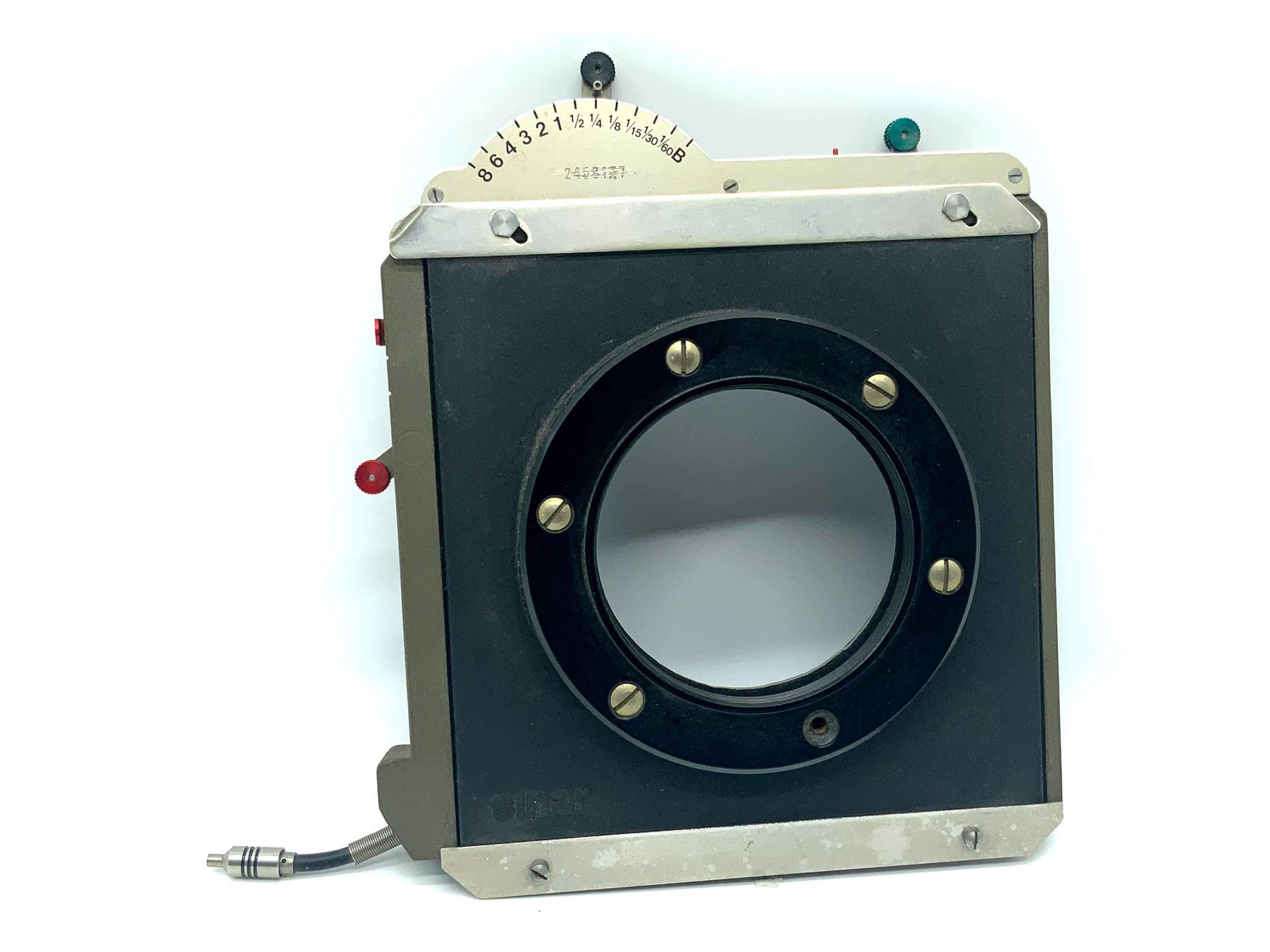 Obturateur arrière de l'objectif Sinar Copal