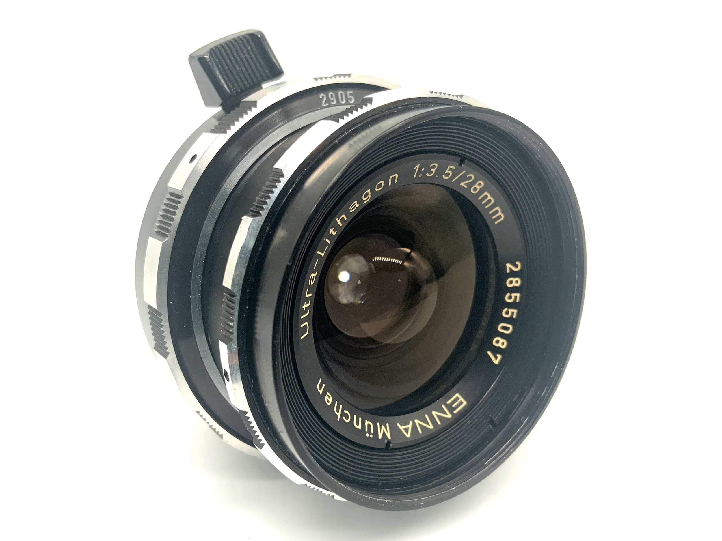 Enna München Ultra-Lithagon 28mm 1:3.5 Objektiv Festbrennweite (Exa)