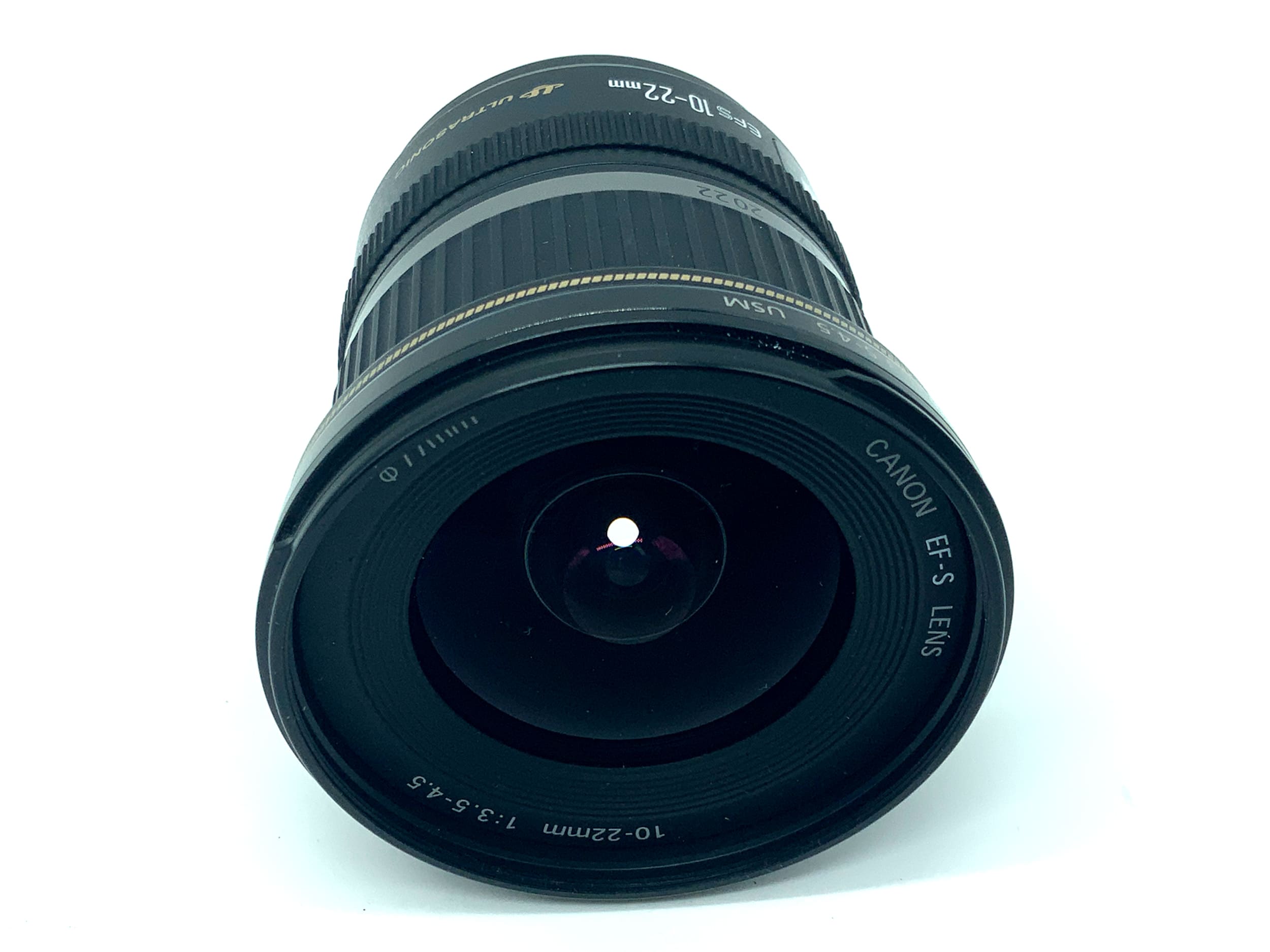 Objectif Canon 10-22 mm 1:3.5-4.5 avec autofocus ultrasonique AF (Canon EF-S)