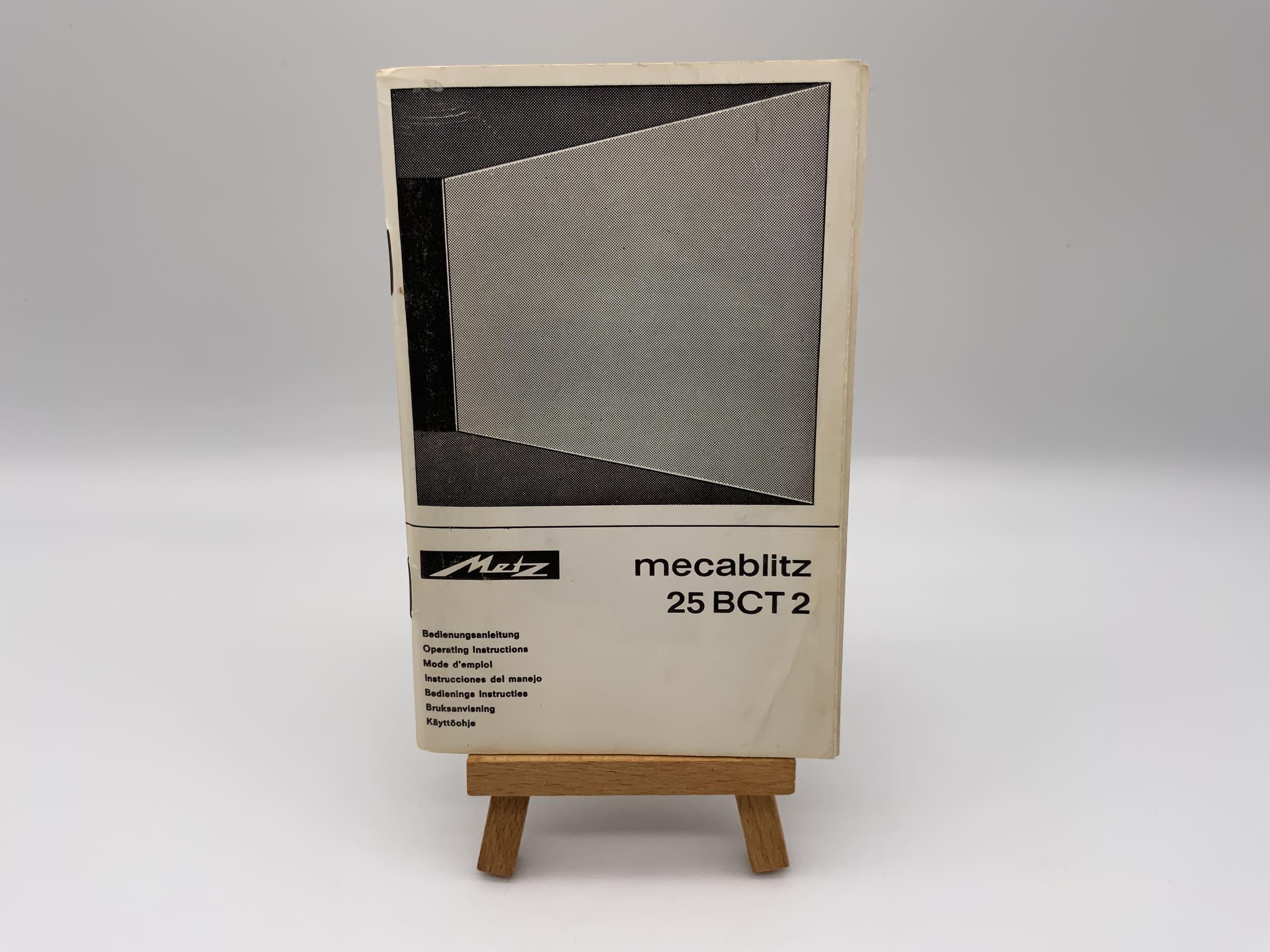 Metz mecablitz 25 BCT 2 Operating Instructions German User Manual