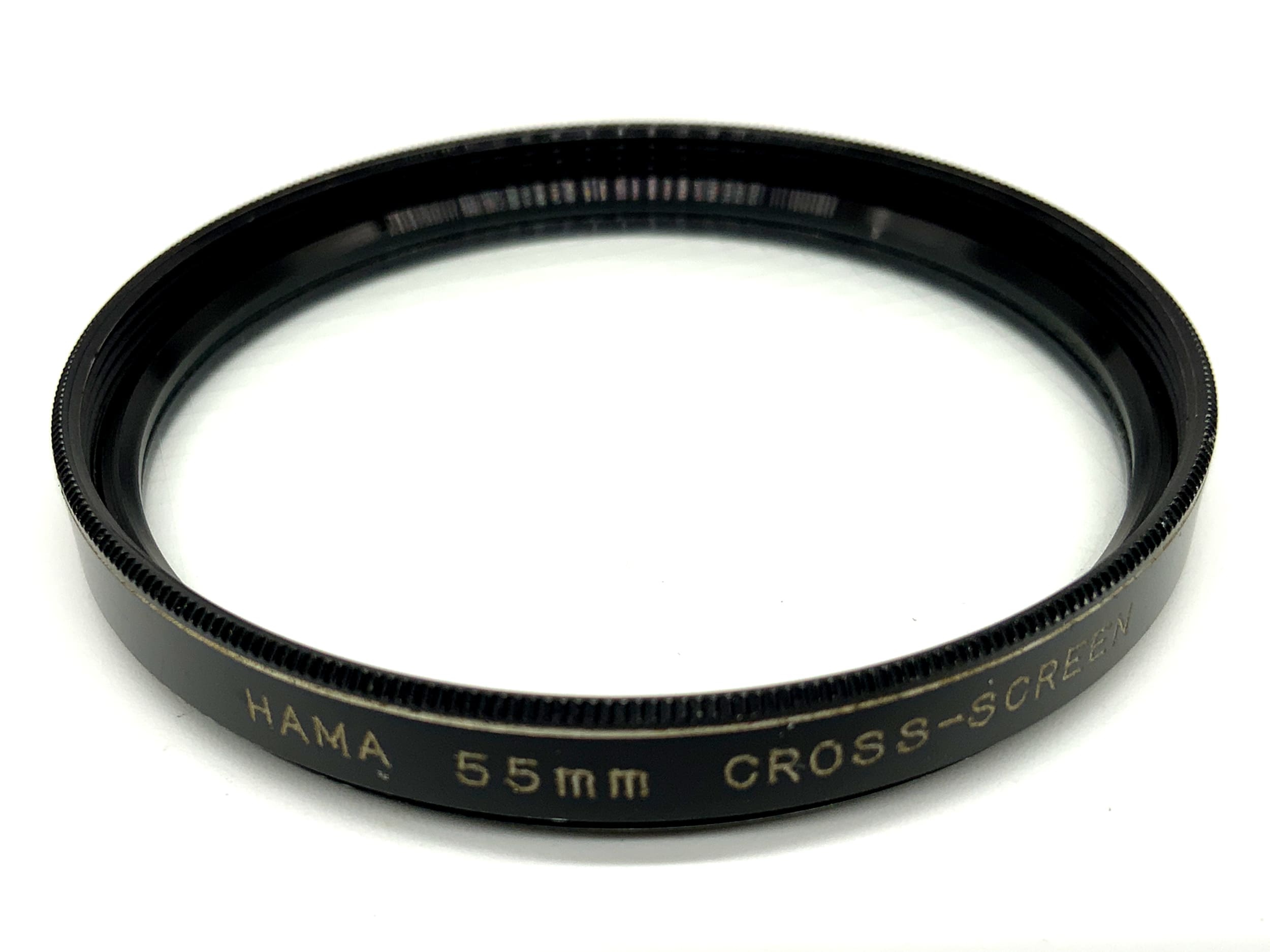 Hama Gitterfilter Cross.Screen Filter 55mm Kreisförmig Filtergewinde