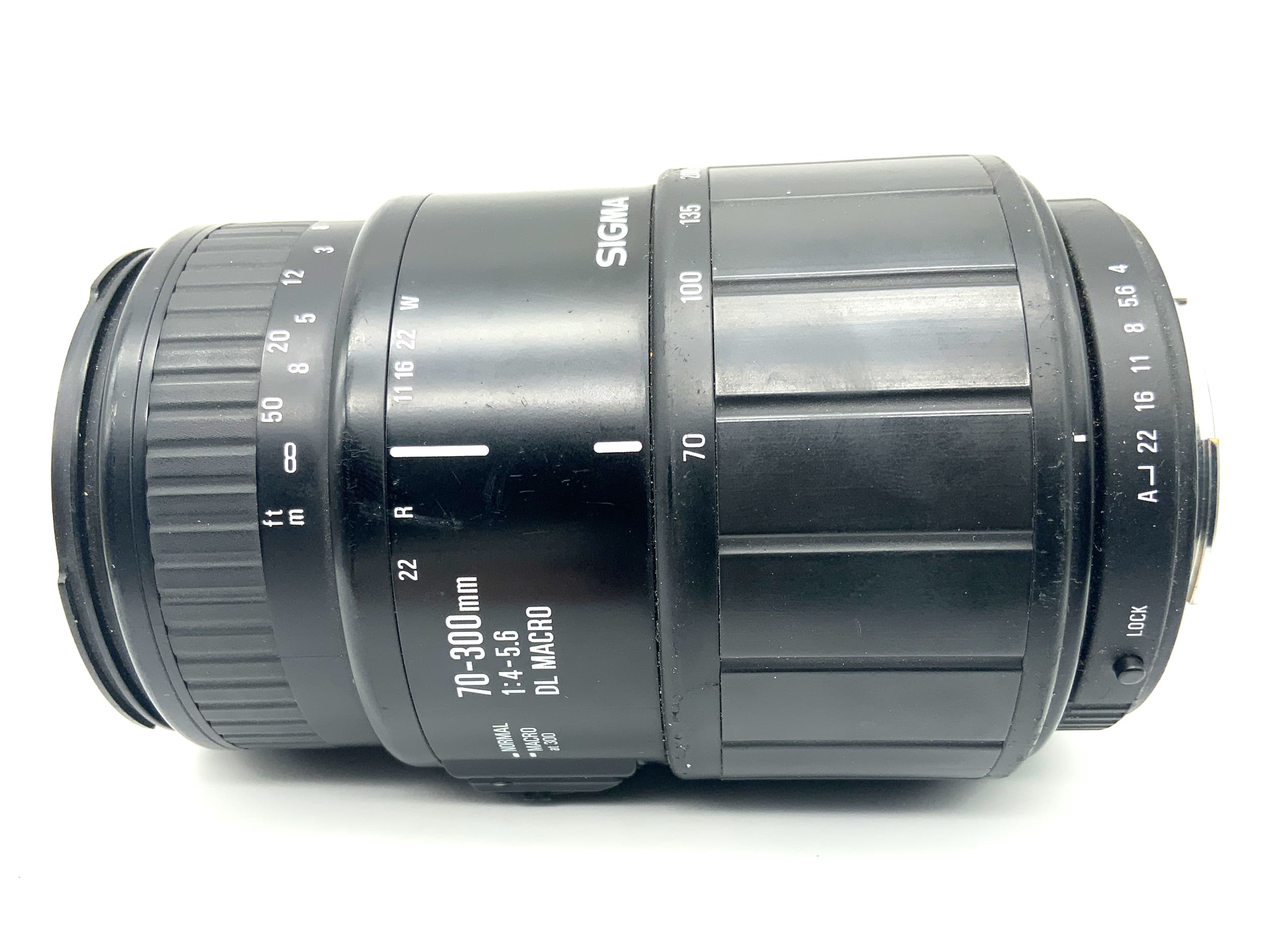 Objectif Sigma 70-300 mm 1:4-5.6 DL Macro AF Zoom Objectif Autofocus (Pentax K-AF)