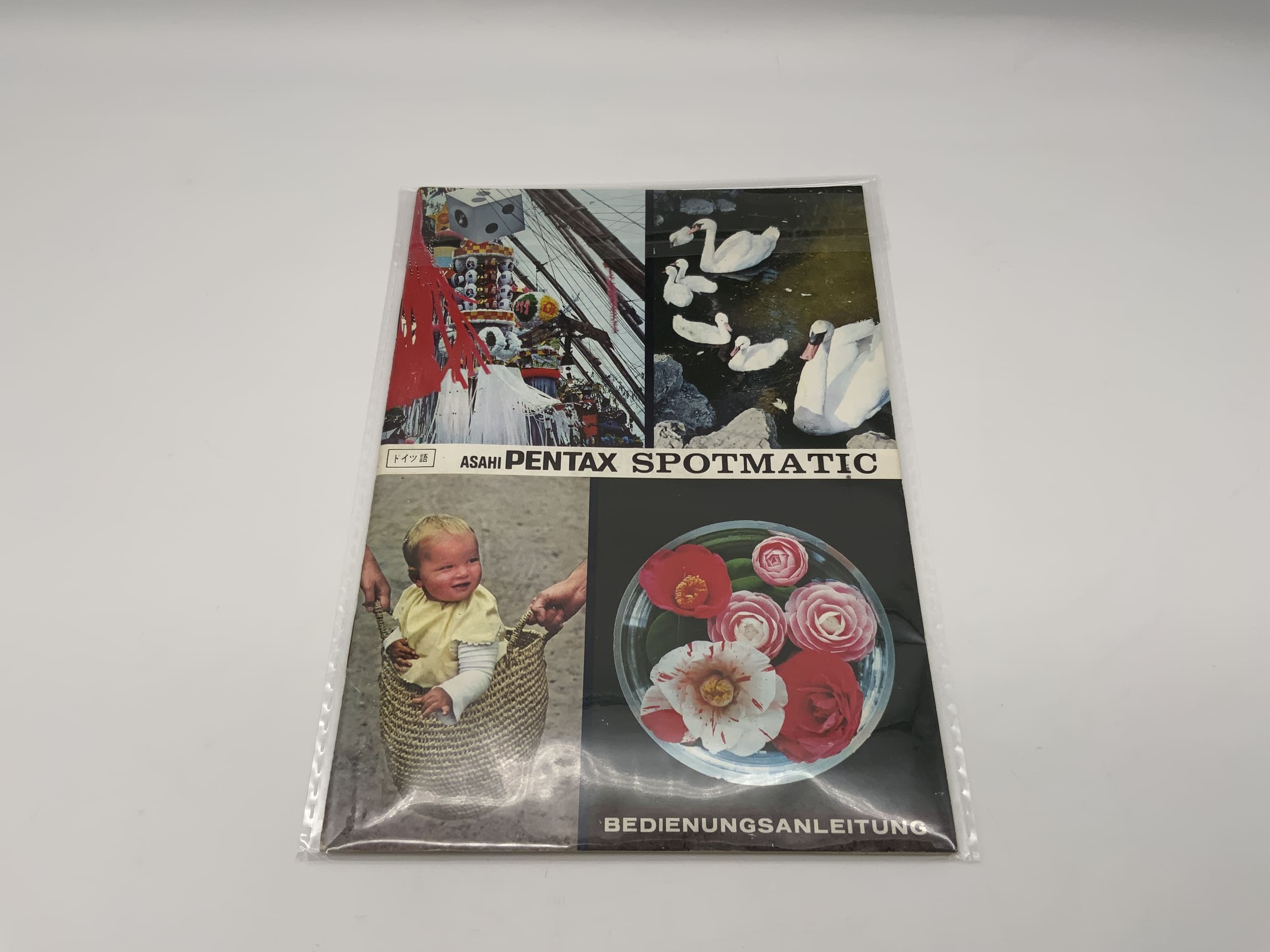 Manuel d'utilisation du Pentax Spotmatic (allemand)