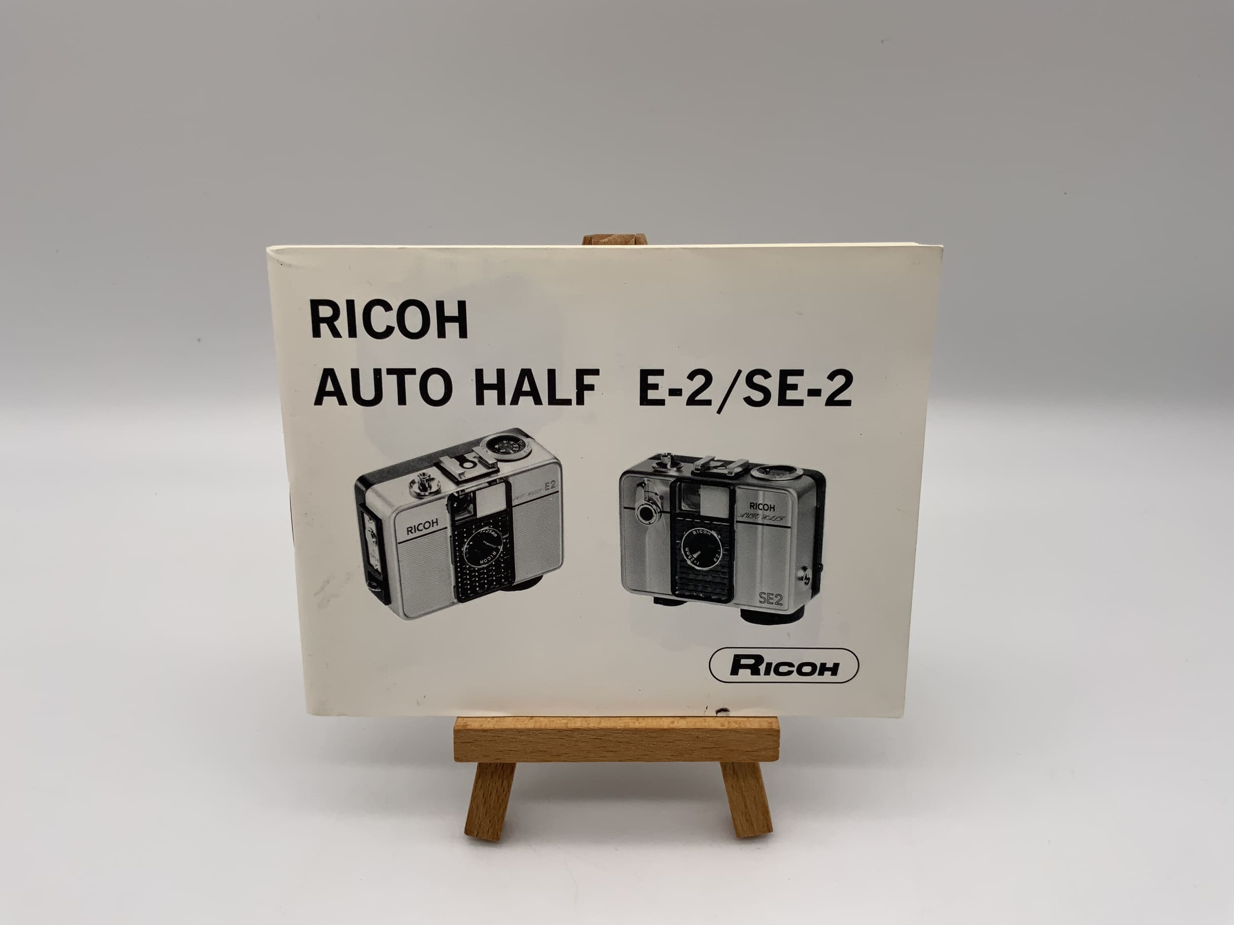 Manuel d'utilisation Ricoh Auto Half E-2 SE-2 (allemand)