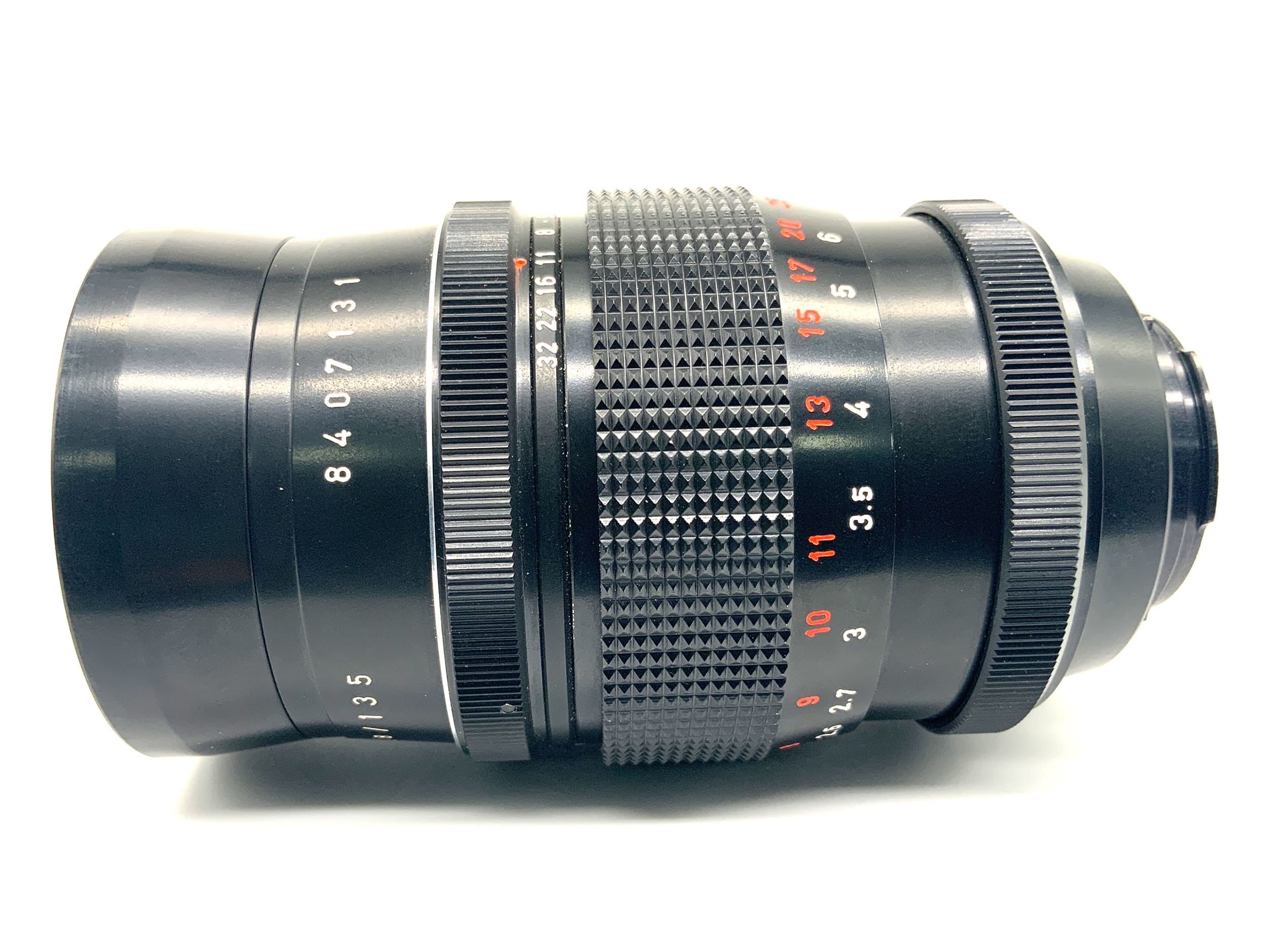 Pentacon 135mm 1:2.8 Objektiv Festbrennweite (EXA) Nebel!