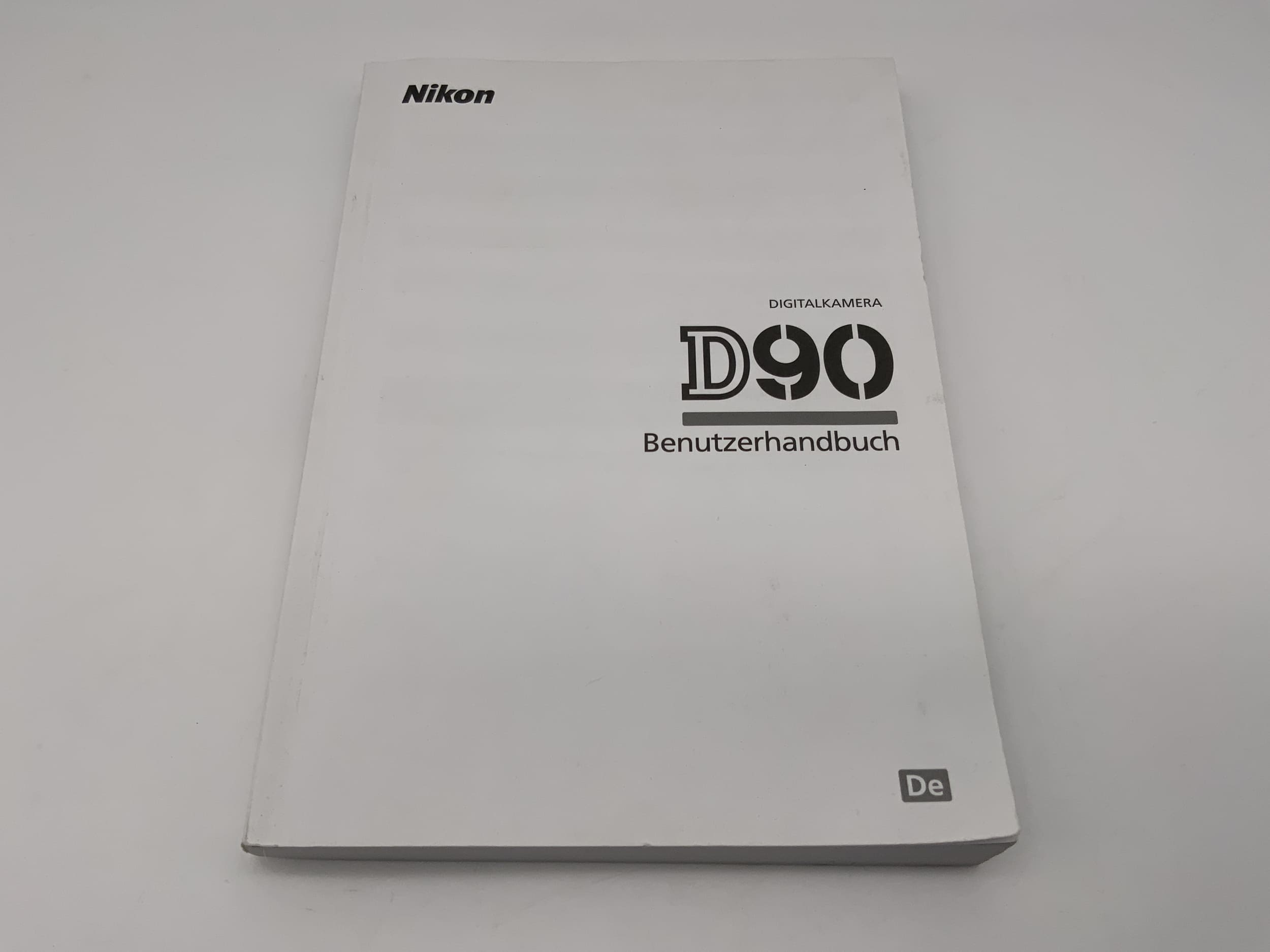 Manuel d'utilisation du Nikon D90 (allemand)